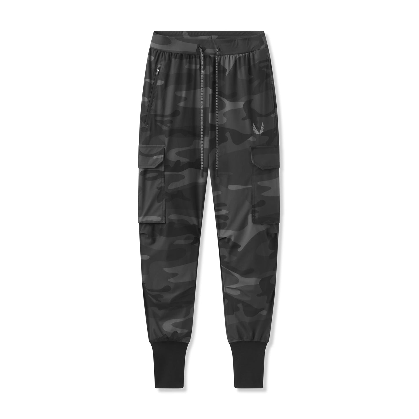 0825. Tetra-Lite® Cargo High Rib Jogger Black Camo "Reflective" | ASRV on sale