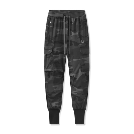 0825. Tetra-Lite® Cargo High Rib Jogger Black Camo "Reflective" | ASRV on sale