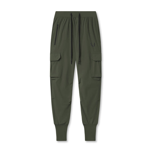 0825. Tetra-Lite® Cargo High Rib Jogger Olive | ASRV for sale