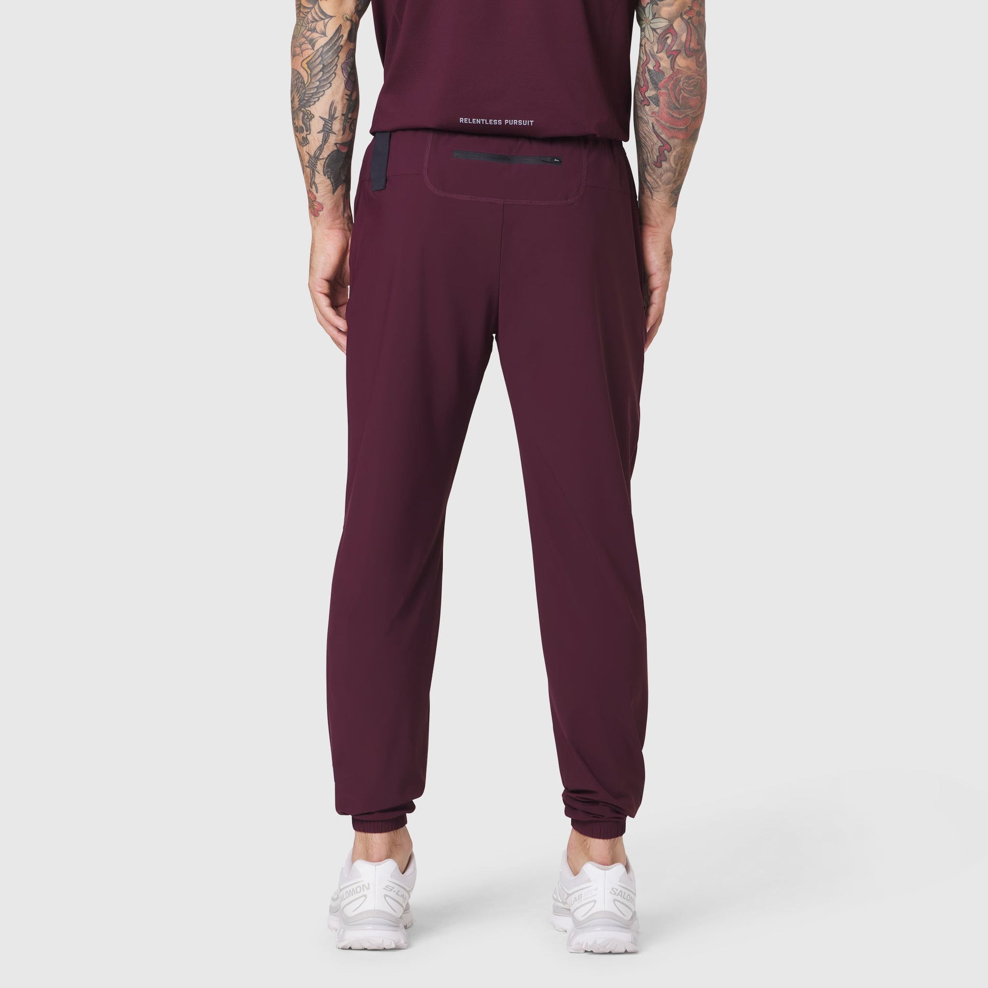 1200. TETRA-LITE® Training Jogger Merlot | ASRV Online