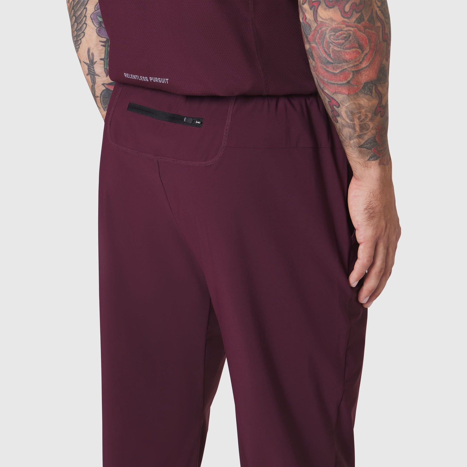1200. TETRA-LITE® Training Jogger Merlot | ASRV Online