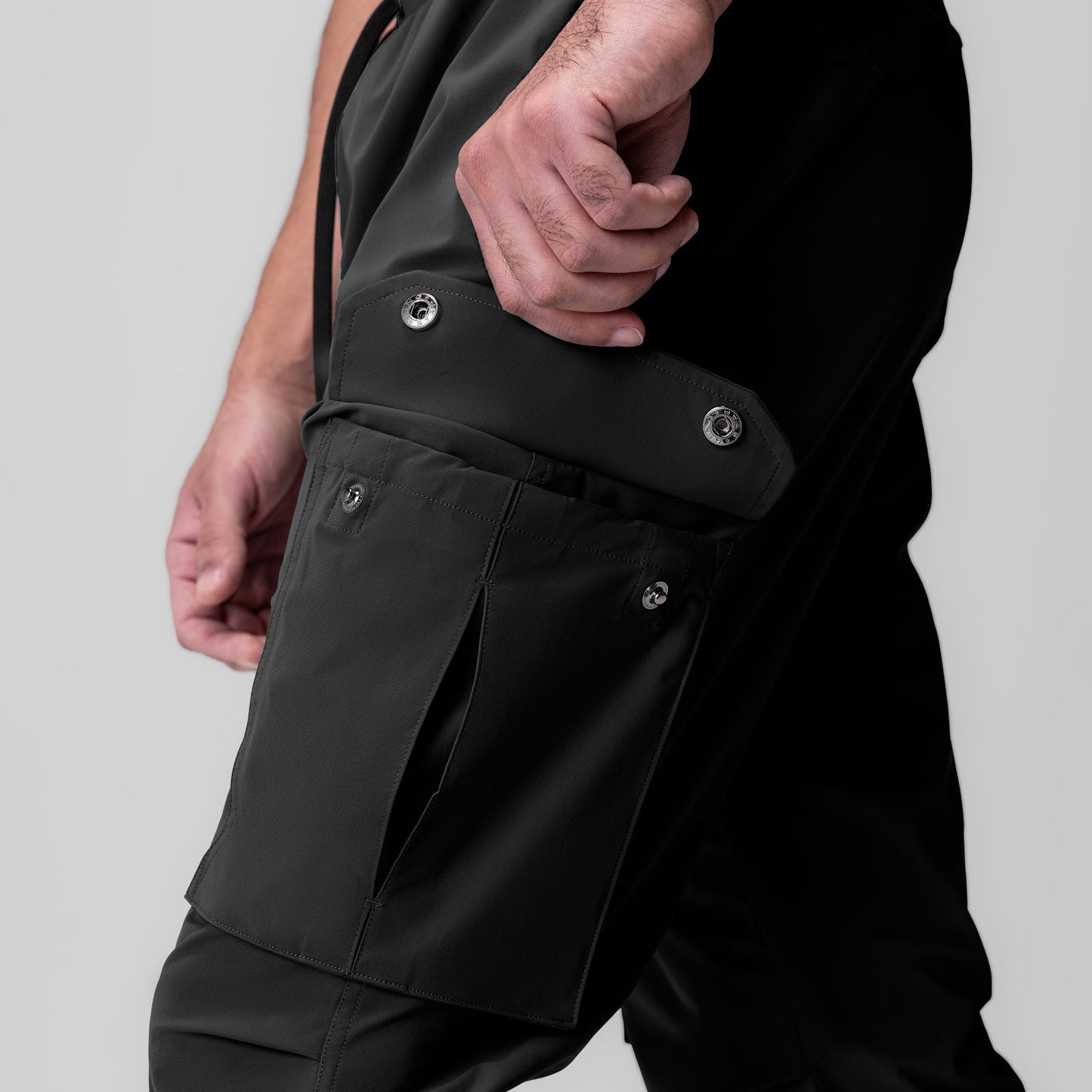 1099. Tetra-Lite® Ice Cargo High Rib Jogger Black | ASRV Discount
