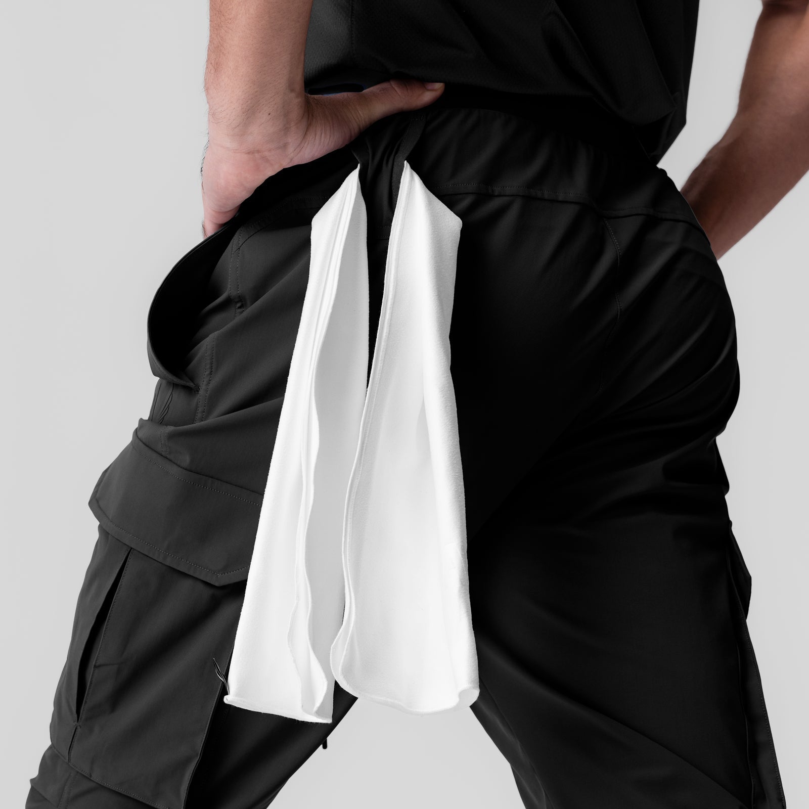 1099. Tetra-Lite® Ice Cargo High Rib Jogger Black | ASRV Discount