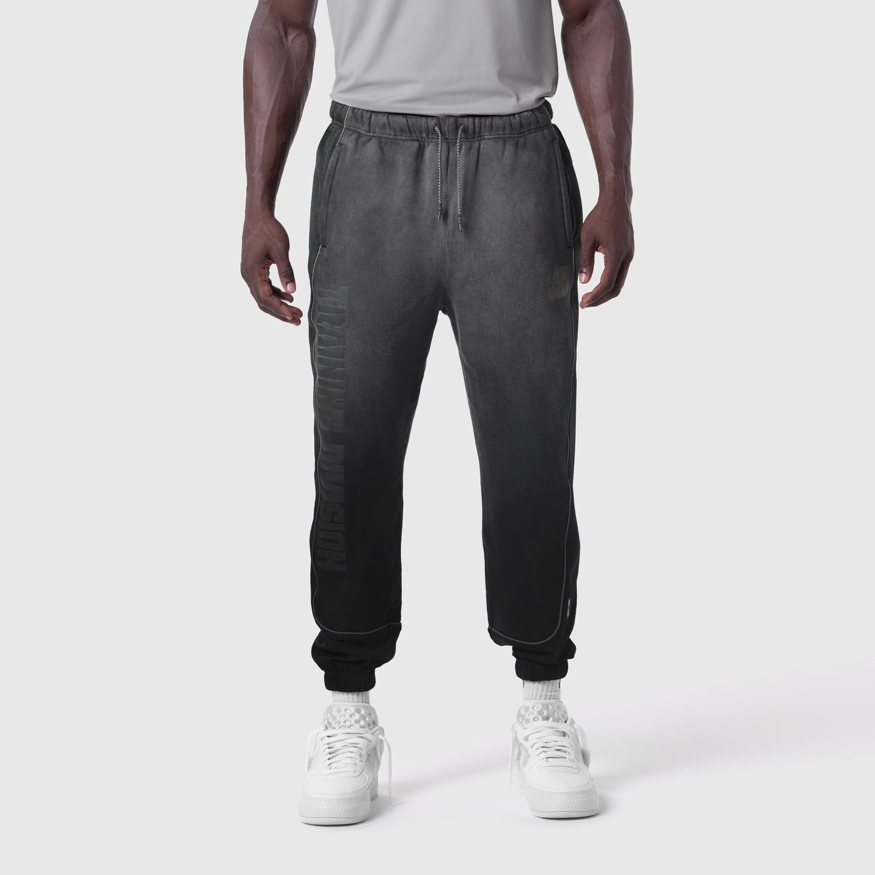1120. Tech-Terry™ Mesh Panel Sweats Black "Blade TD" | ASRV discount