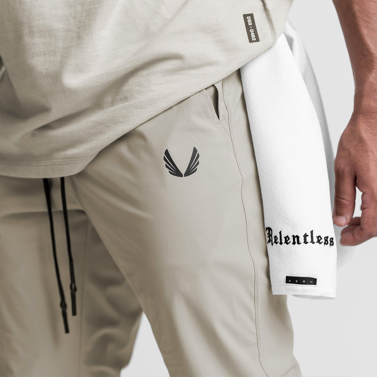0826. Tetra-Lite® High Rib Jogger Sand Smoke | ASRV sale