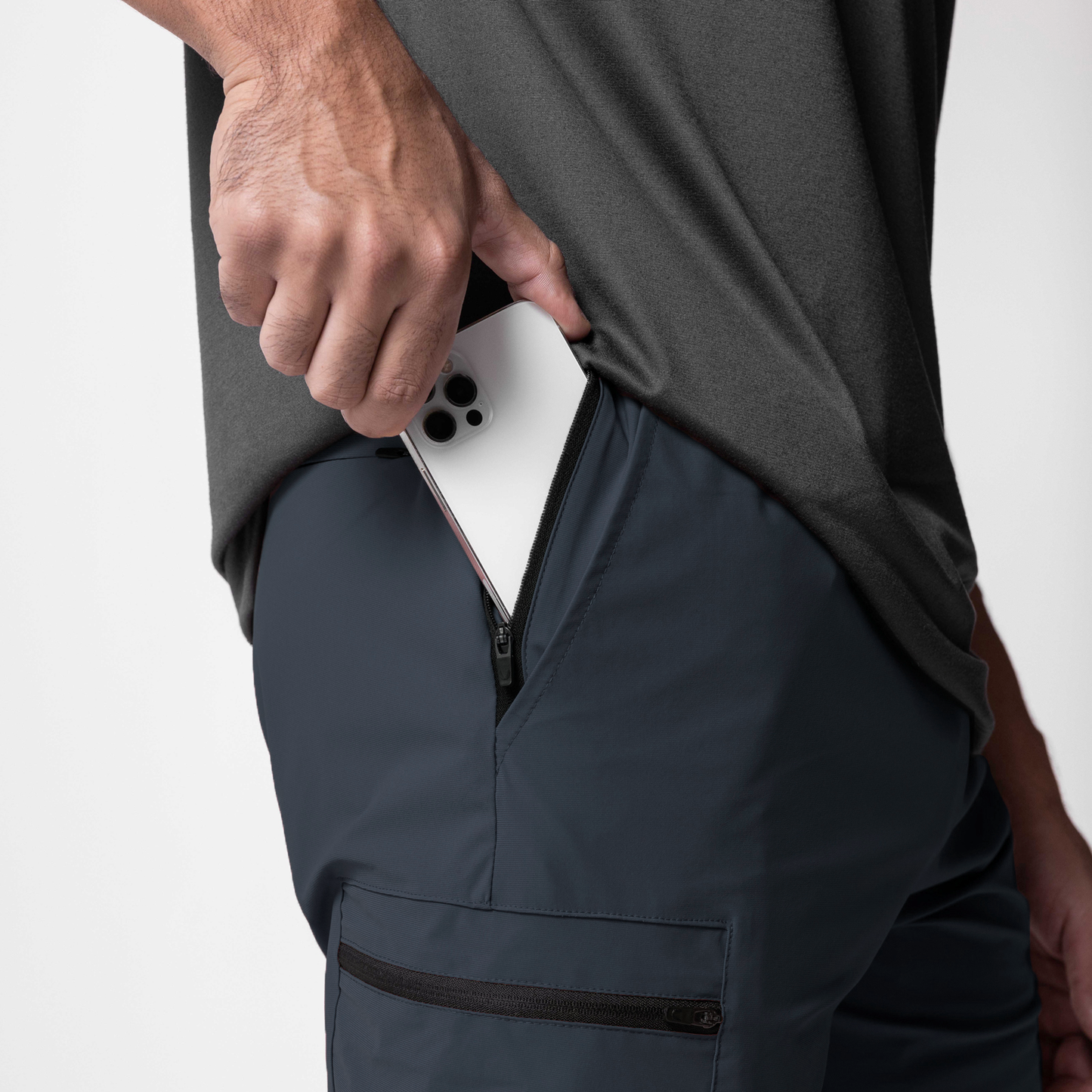 0656. Tetra-Lite® Standard Zip Jogger Navy | ASRV for sale