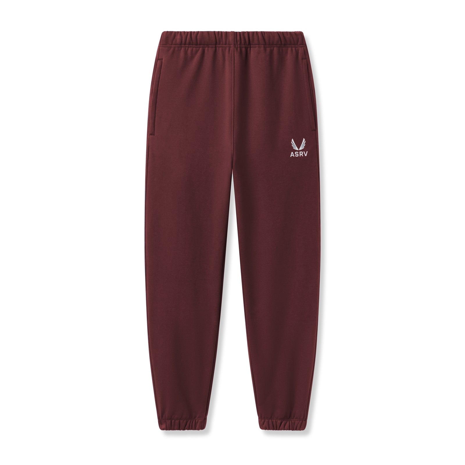 0655. Tech-Terry™ Oversized Sweats Crimson "Emblem" | ASRV US