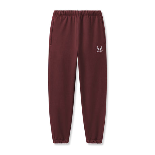 0655. Tech-Terry™ Oversized Sweats Crimson "Emblem" | ASRV US