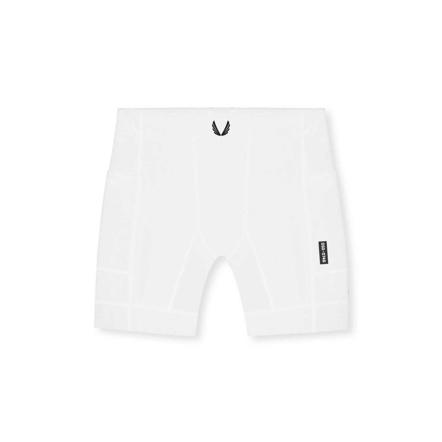 0746. WarpFlexx® Side Pocket 1/2-Length Legging White | ASRV sale