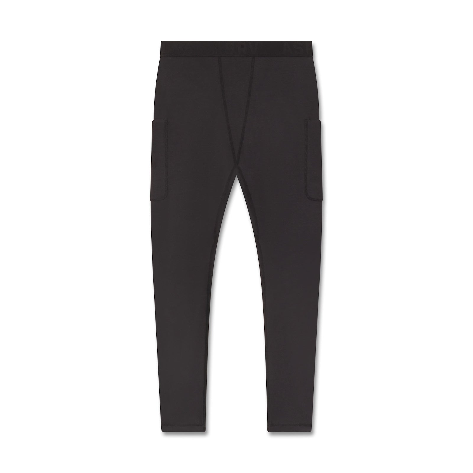 1065. Creora® Cotton Modal Side Pocket Legging Black | ASRV discount