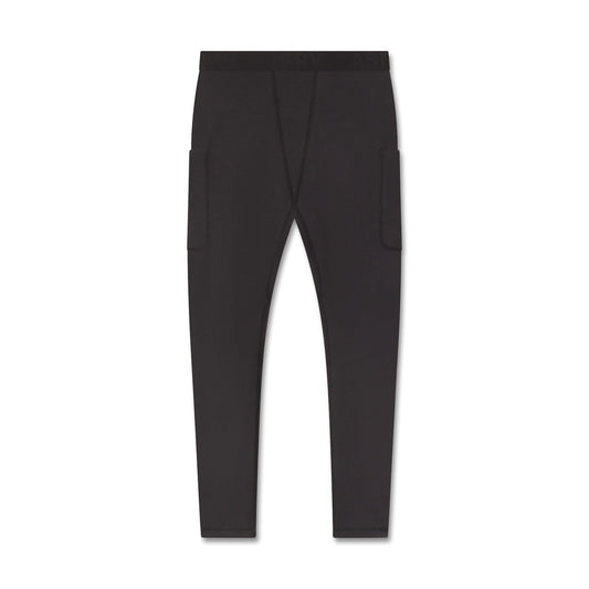 1065. Creora® Cotton Modal Side Pocket Legging Black | ASRV discount