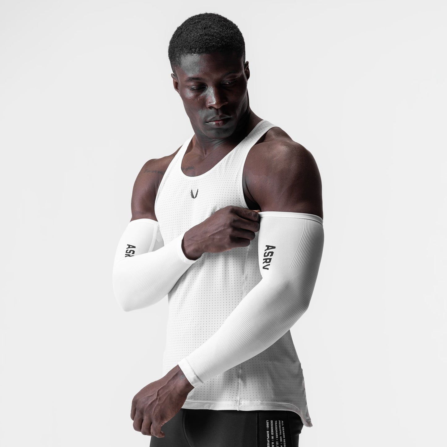0940. Body-Mapped Arm Sleeve White | ASRV near me
