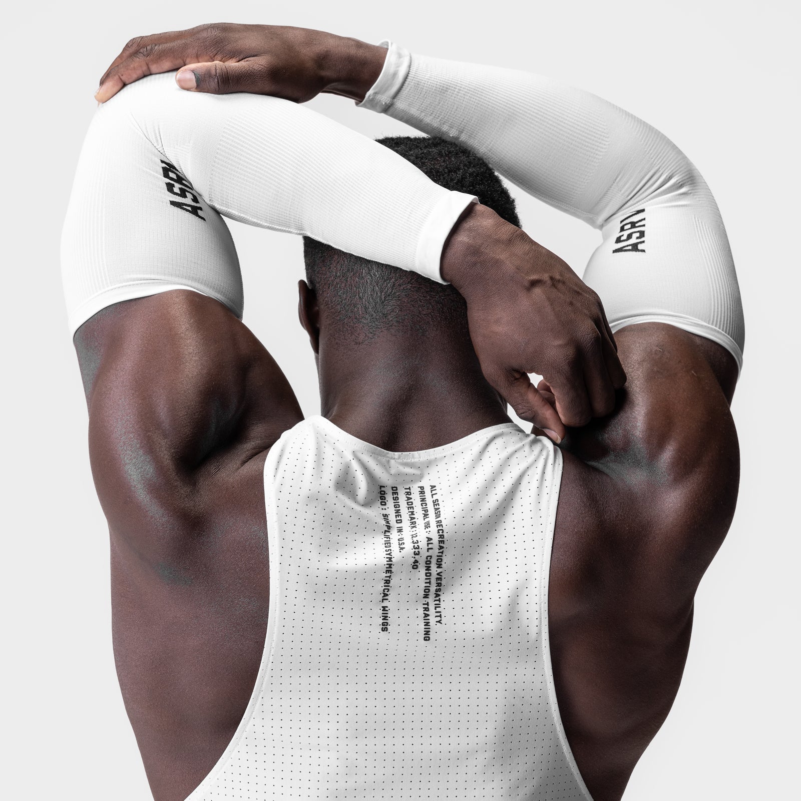 0940. Body-Mapped Arm Sleeve White | ASRV near me