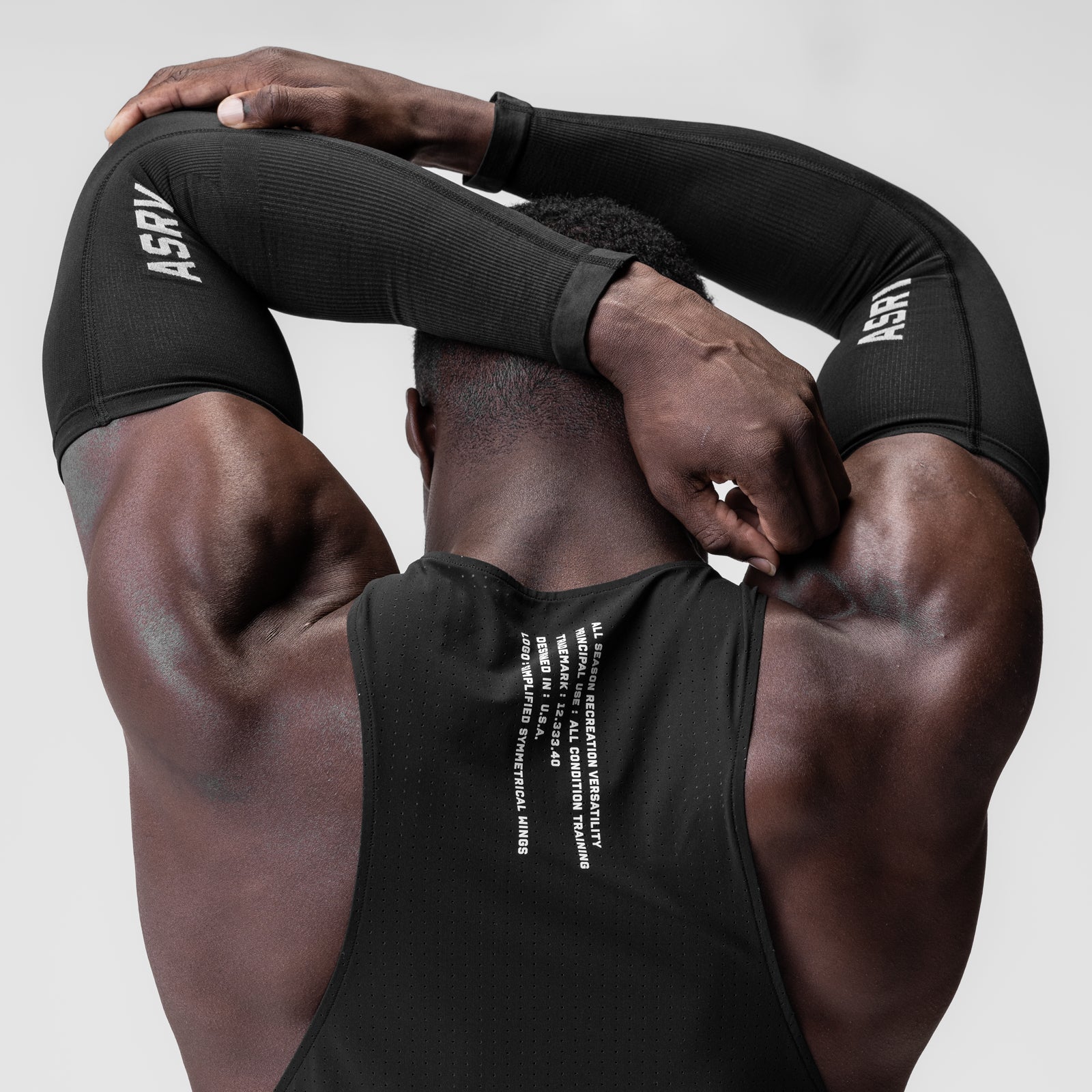 0940. Body-Mapped Arm Sleeve Black | ASRV on sale
