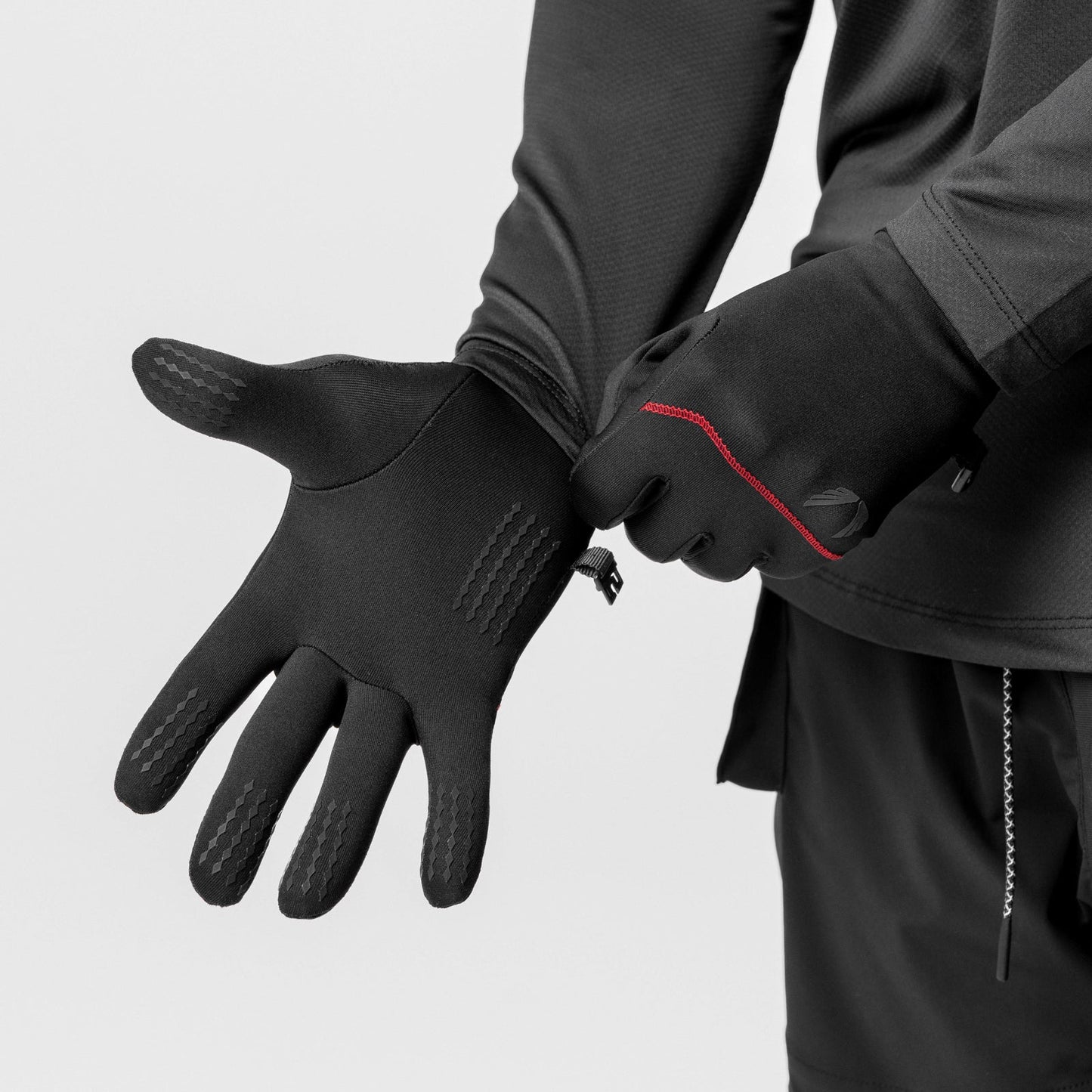 0671. Aeroheat® Lightweight Gloves Black/Black | ASRV discount