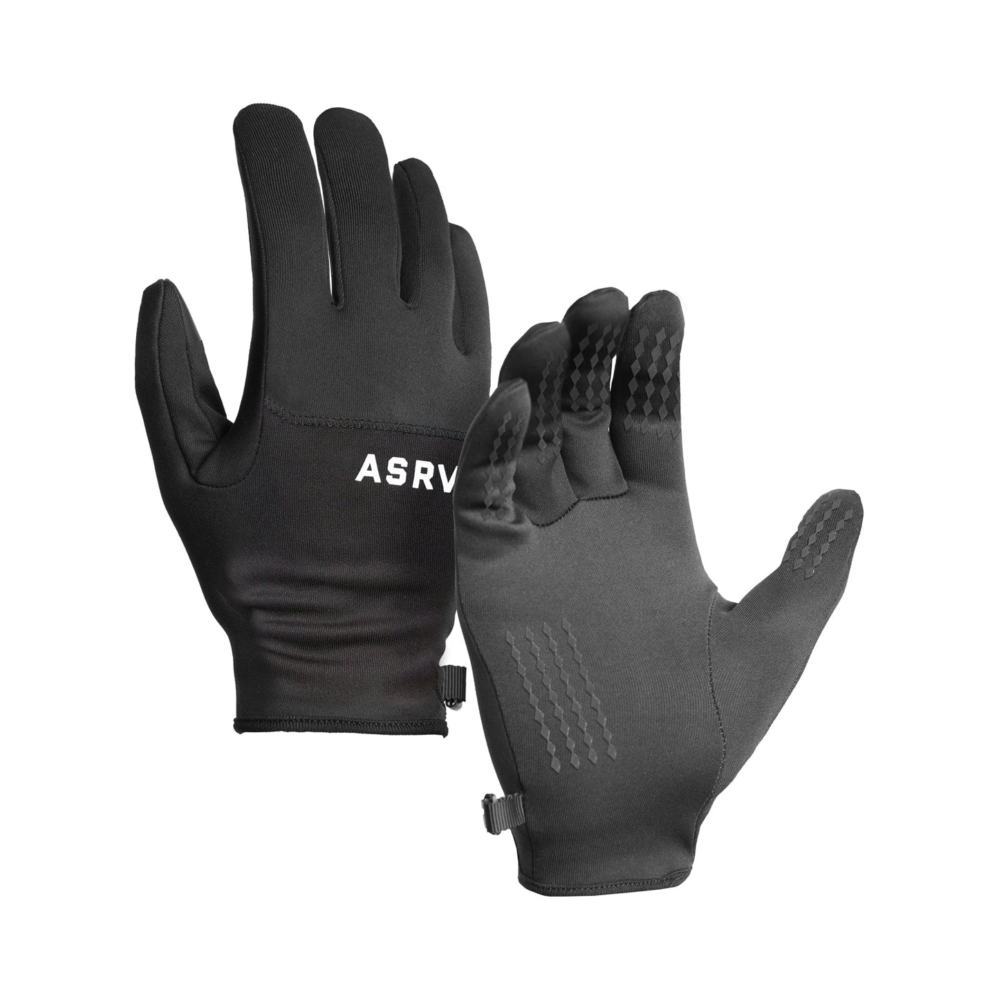 0671. Aeroheat® Lightweight Gloves Black/White | ASRV Online