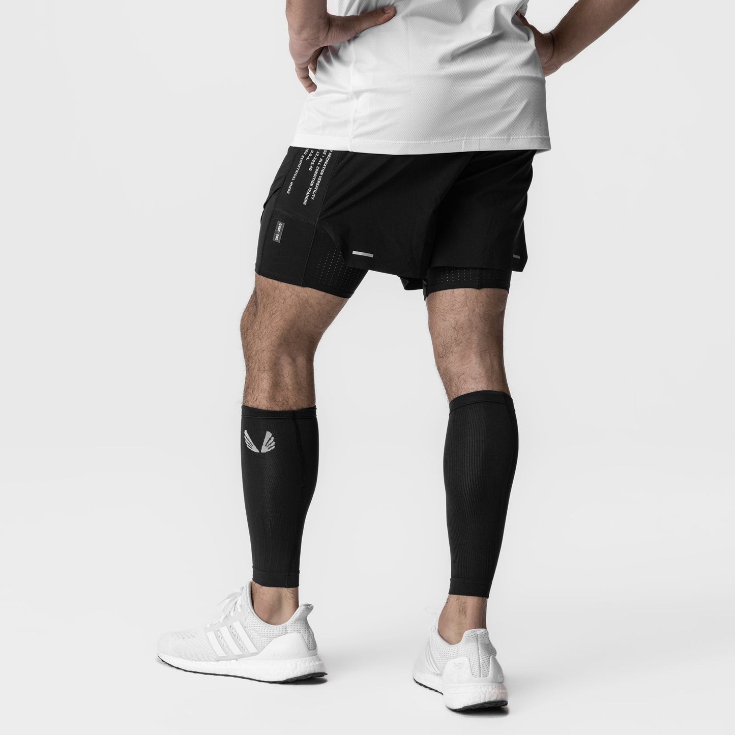 0941. Body-Mapped Calf Sleeve Black | ASRV sale