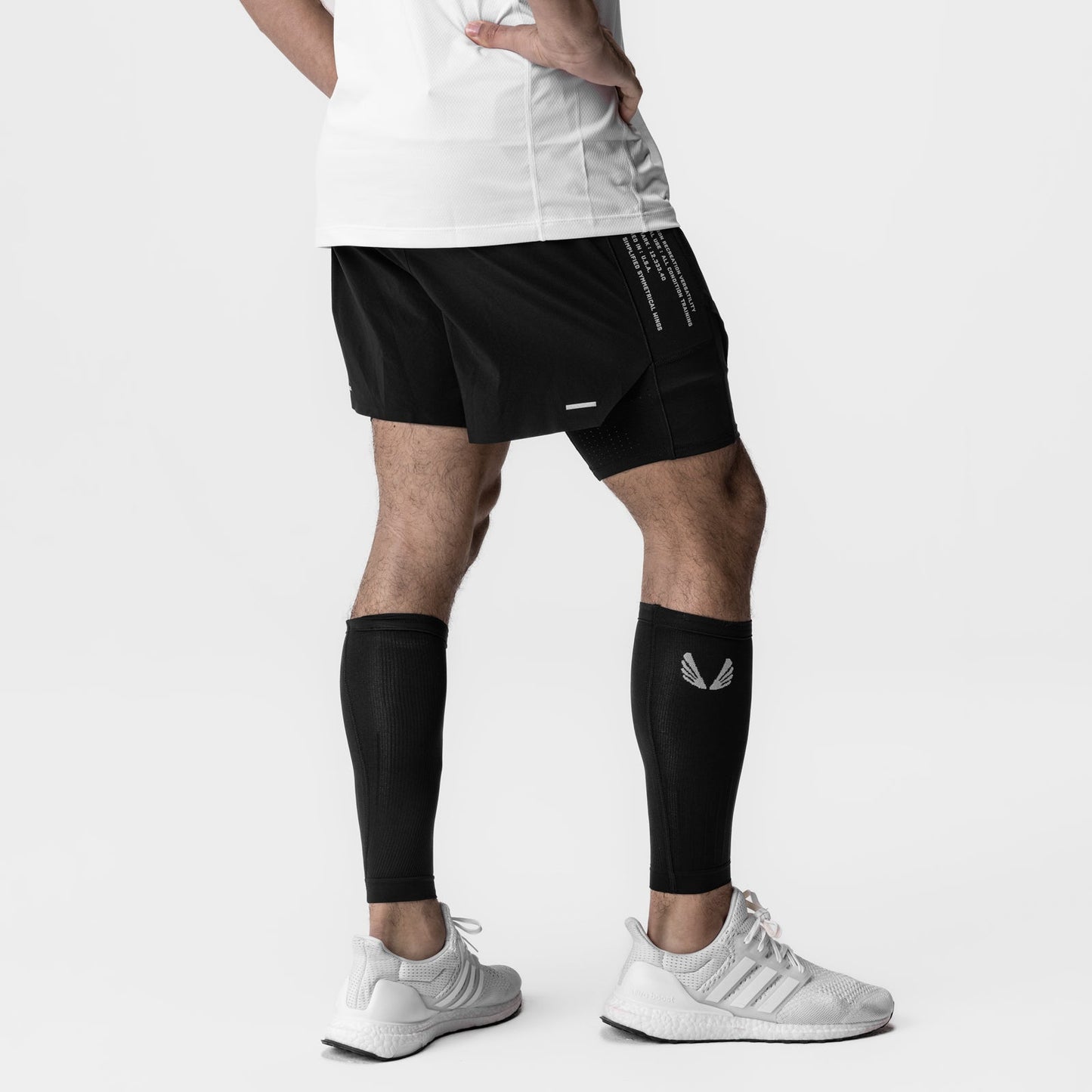 0941. Body-Mapped Calf Sleeve Black | ASRV sale