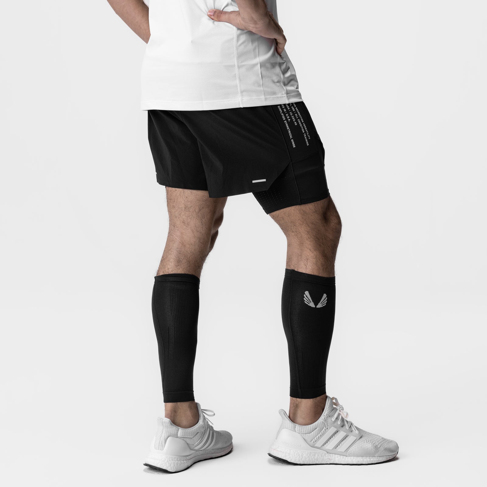 0941. Body-Mapped Calf Sleeve Black | ASRV sale