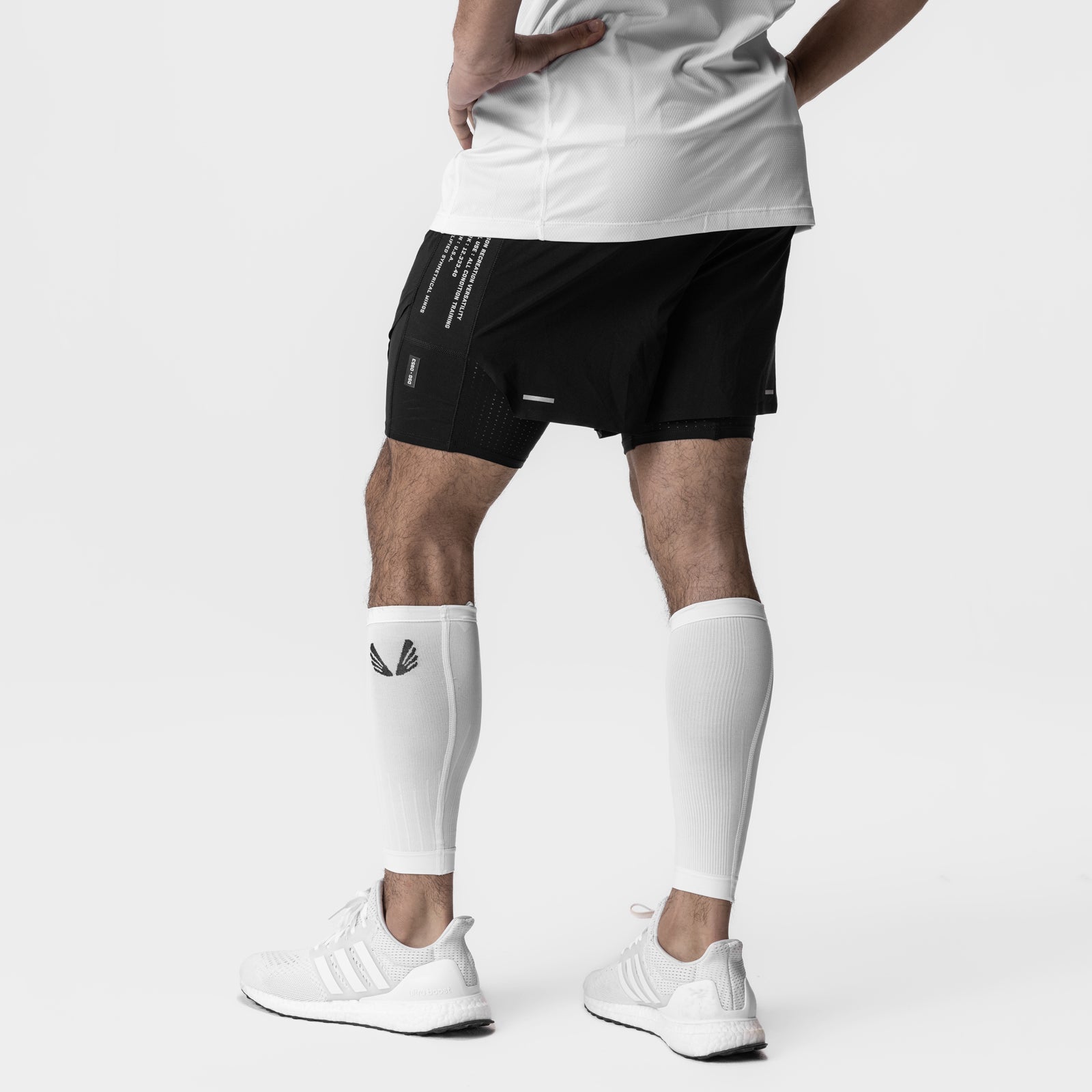 0941. Body-Mapped Calf Sleeve White | ASRV on sale