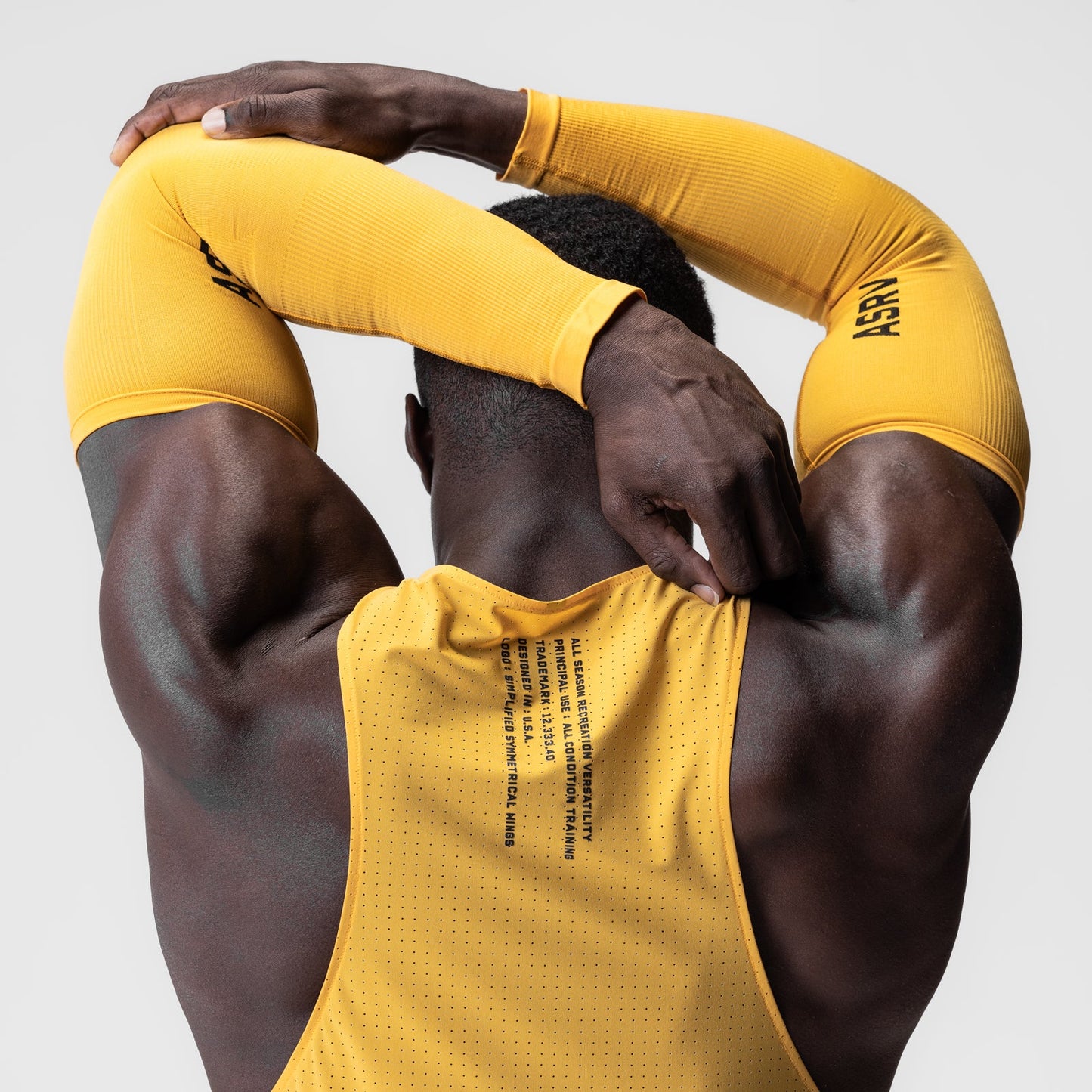 0940. Body-Mapped Arm Sleeve Amber | ASRV for sale