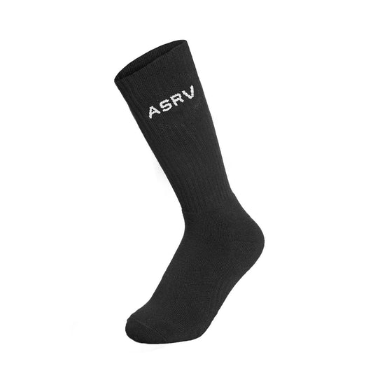 Essential Crew Socks (3 Pair) Black "ASRV" | ASRV on sale