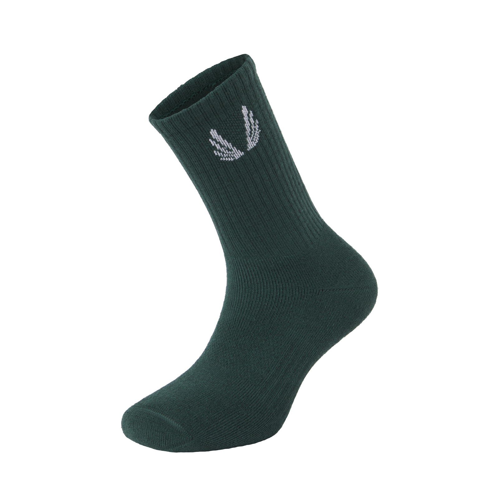Essential Crew Socks (3 Pair) Forest Green | ASRV near me