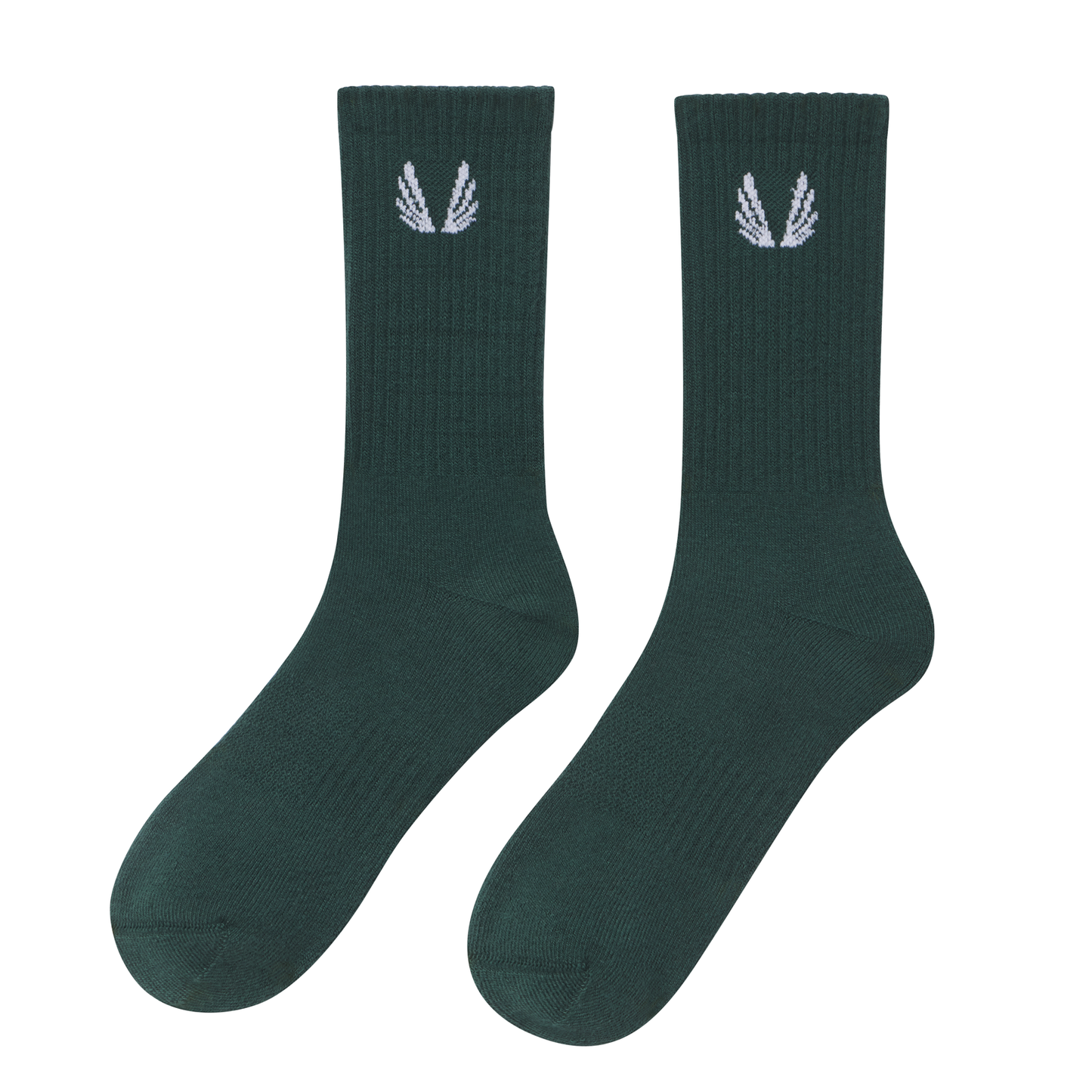 Essential Crew Socks (3 Pair) Forest Green | ASRV near me