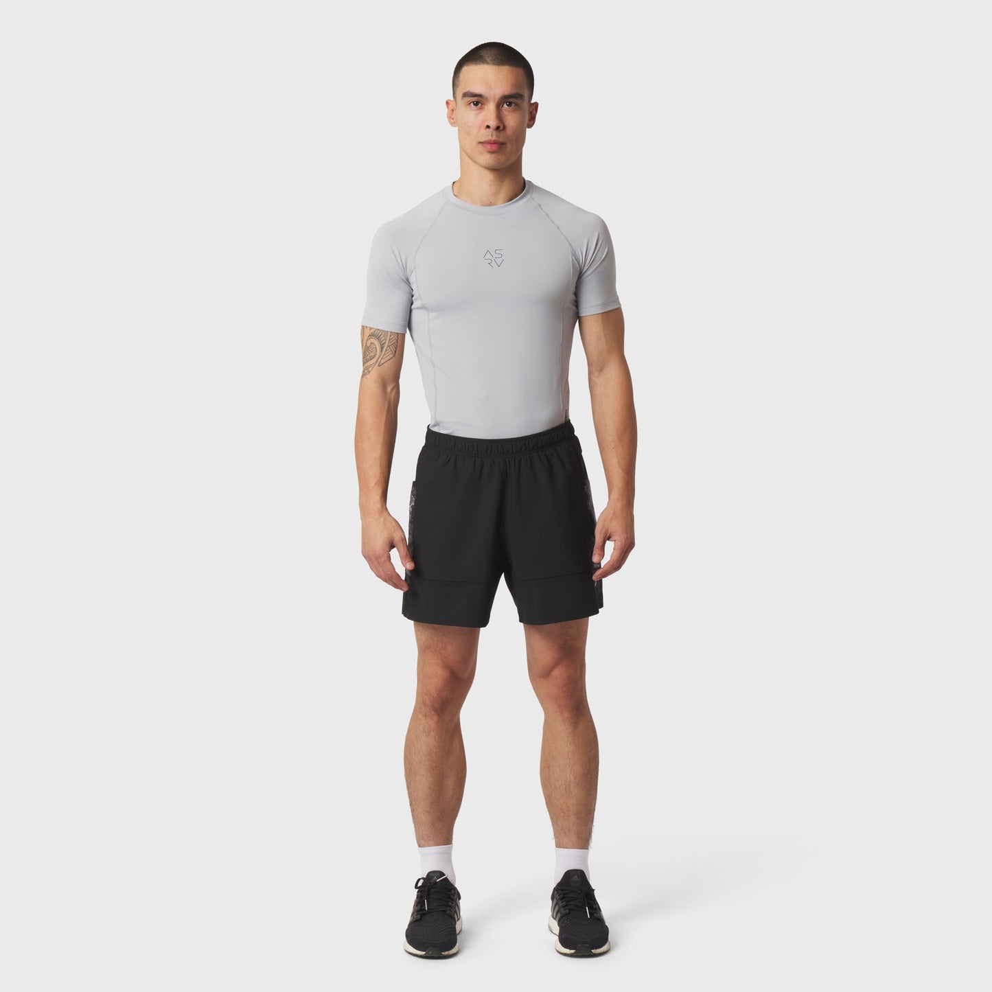 1164. LYCRA® ADAPTIV Baselayer Shortsleeve White | ASRV on sale