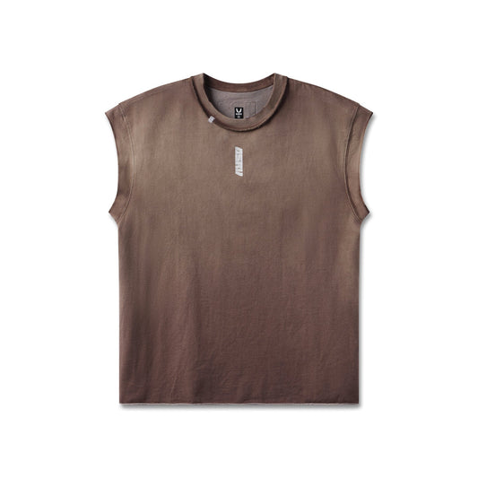 1115. Tech Essential™ Cap Shoulder Cutoff Dark Earth Sun Fade | ASRV for sale
