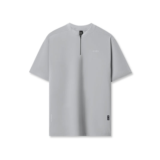 1087. Tetra-Lite® Ice Zip Tee Slate Grey | ASRV Discount