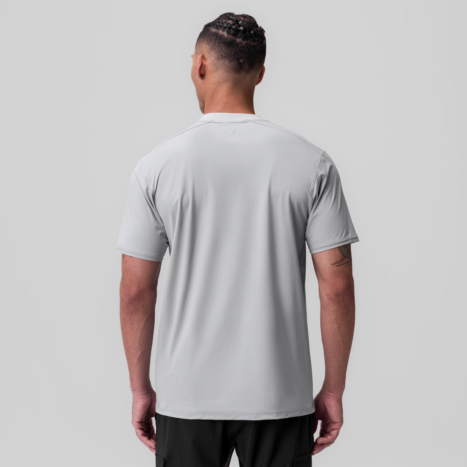 1087. Tetra-Lite® Ice Zip Tee Slate Grey | ASRV Discount
