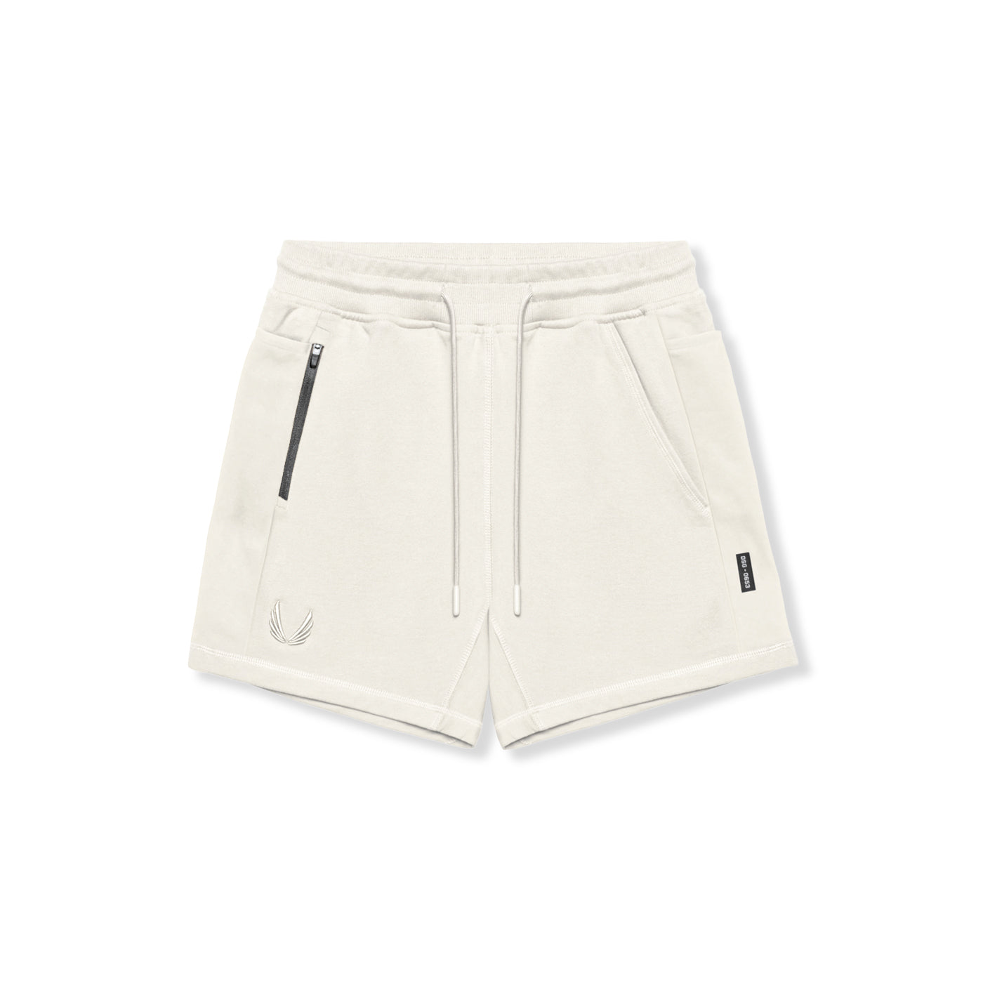 0867. Tech-Terry™ Sidelock Sweat Short Ivory Cream | ASRV sale