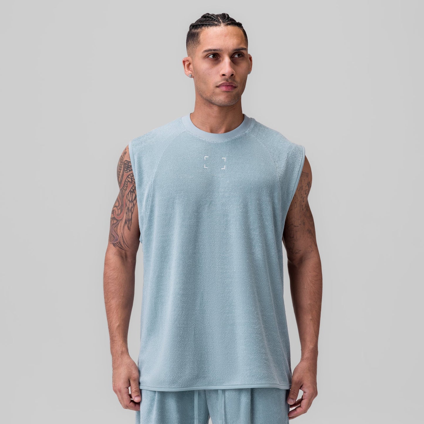 1092. Towel Terry Cutoff Light Sky | ASRV on sale