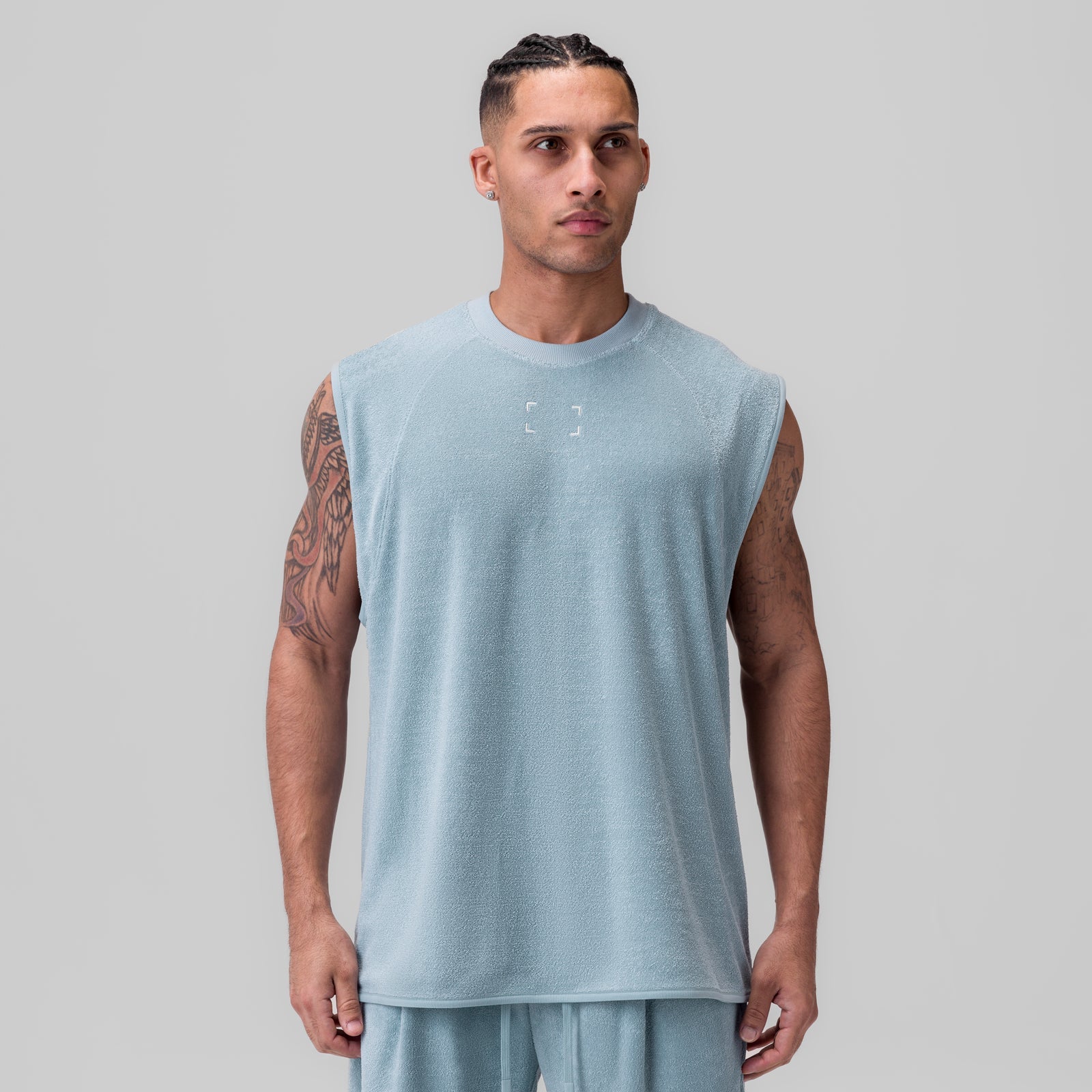 1092. Towel Terry Cutoff Light Sky | ASRV on sale