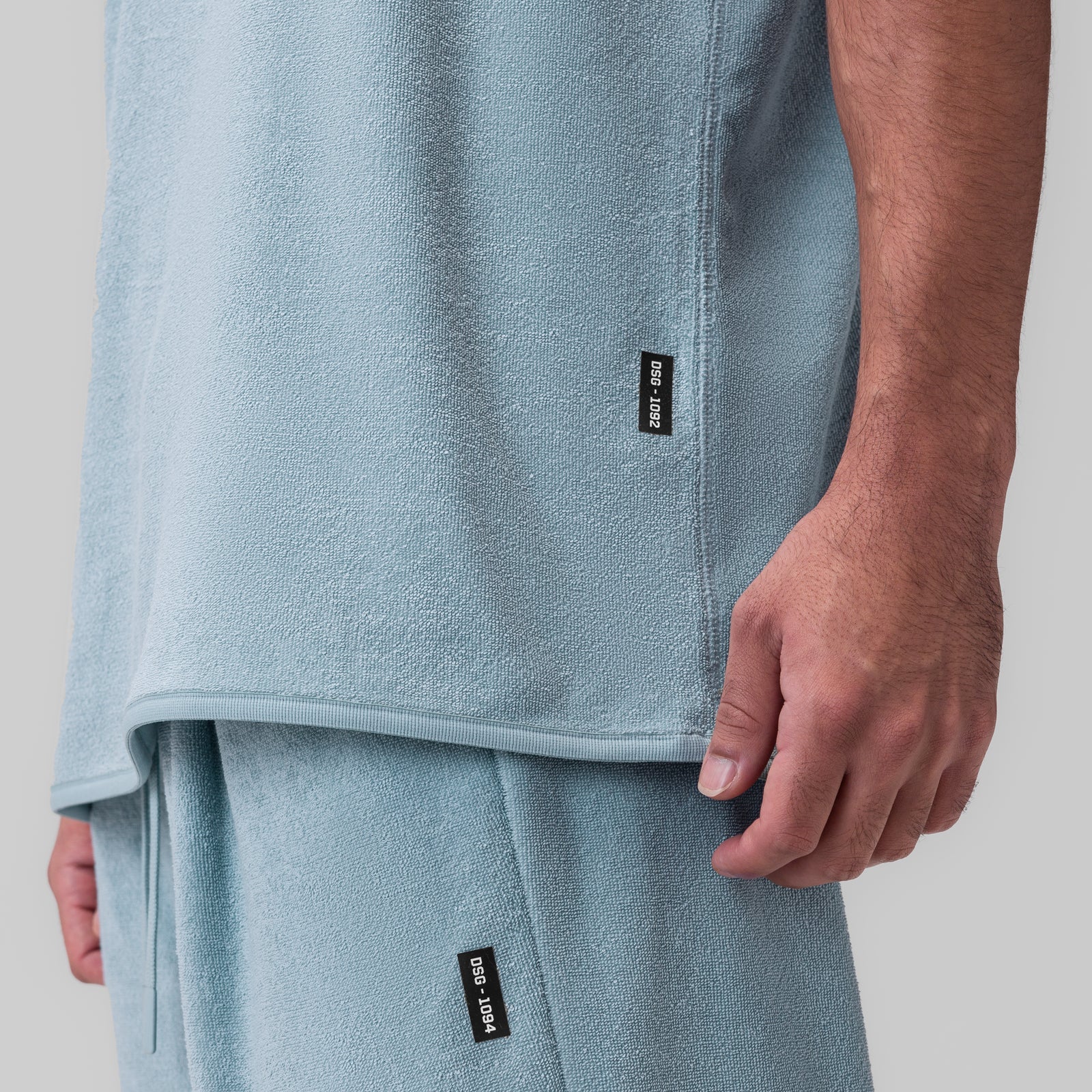 1092. Towel Terry Cutoff Light Sky | ASRV on sale