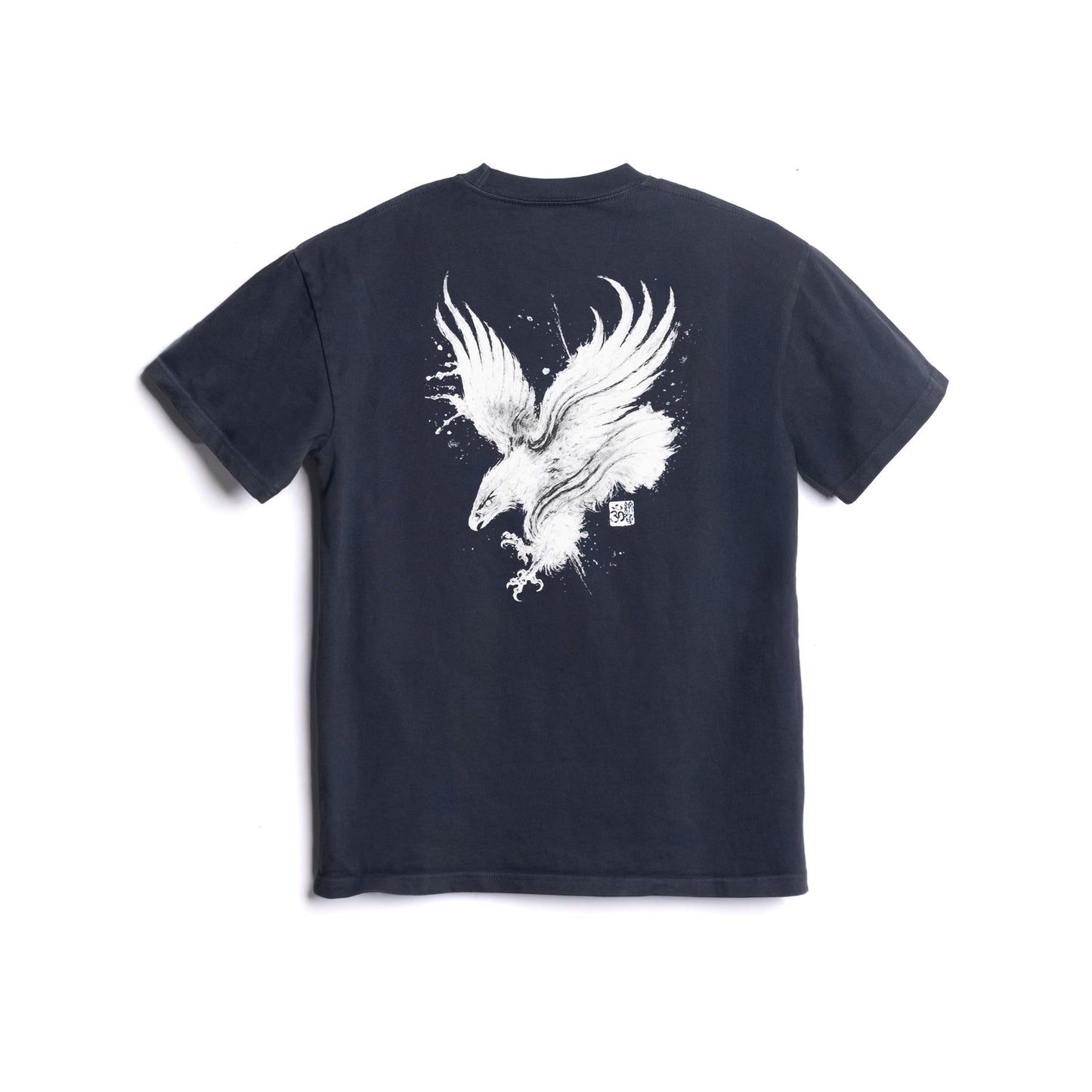 0576. LE Cotton Tee Navy "Eagle" | ASRV Online