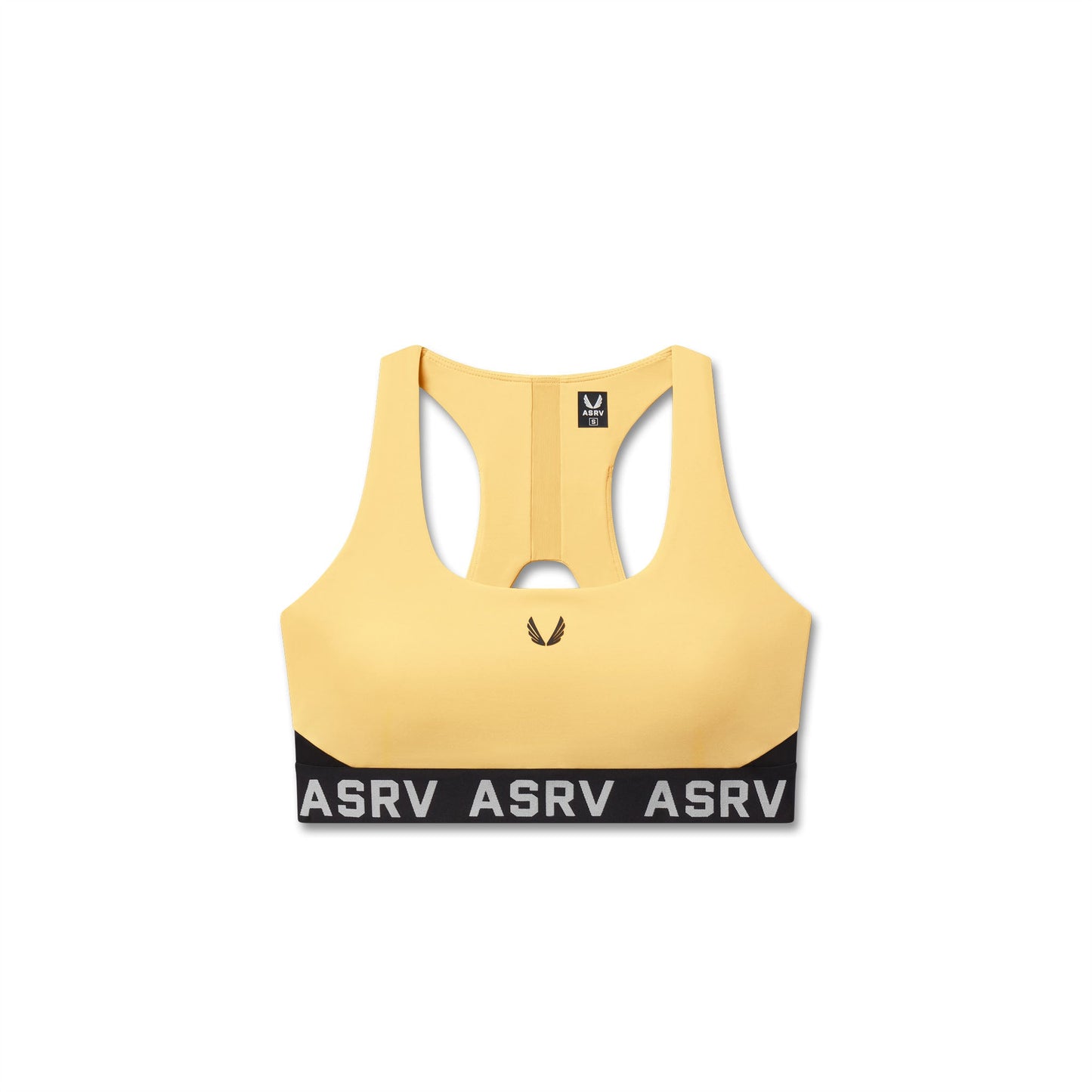 W083. LYCRA® ADAPTIV Racerback Sports Bra Amber | ASRV Discount