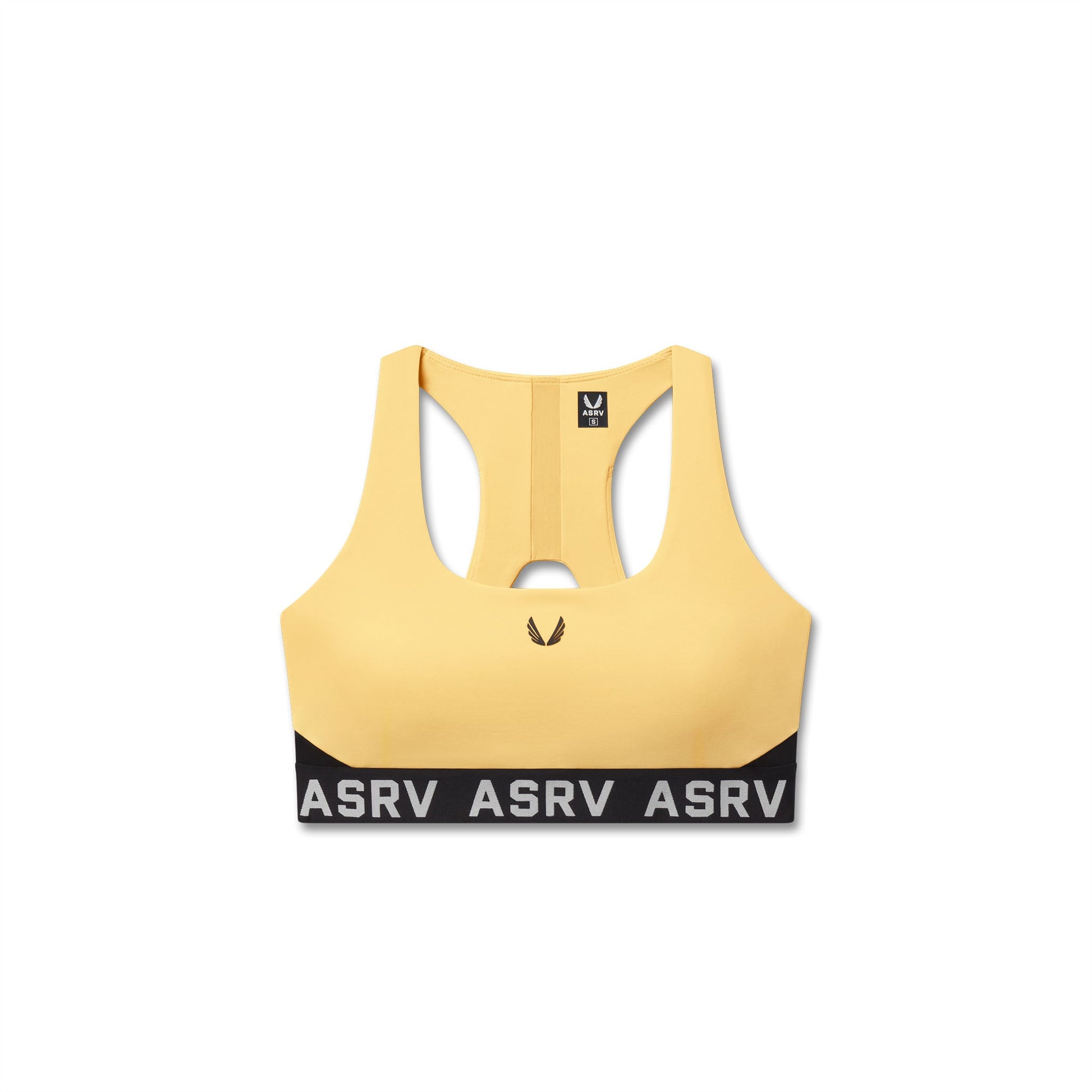 W083. LYCRA® ADAPTIV Racerback Sports Bra Amber | ASRV Discount