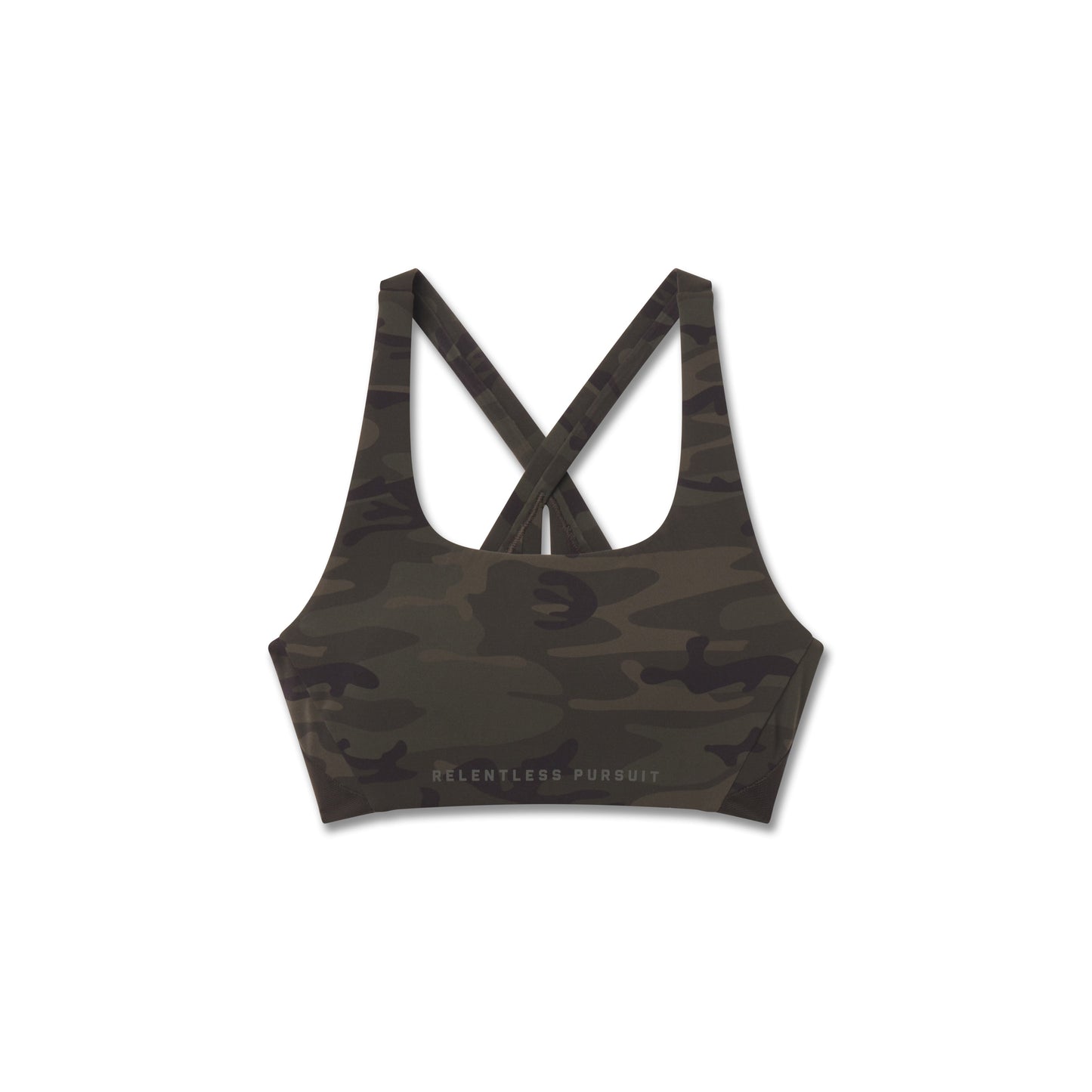 W039. LYCRA® Hybrid Sports Bra Dark Camo | ASRV sale