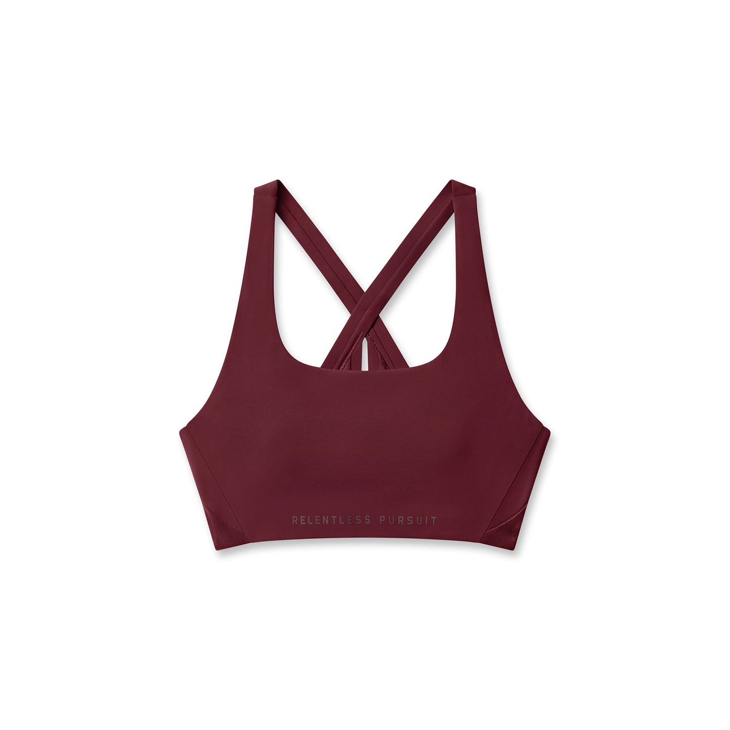 W039. LYCRA® Hybrid Sports Bra Crimson | ASRV for sale