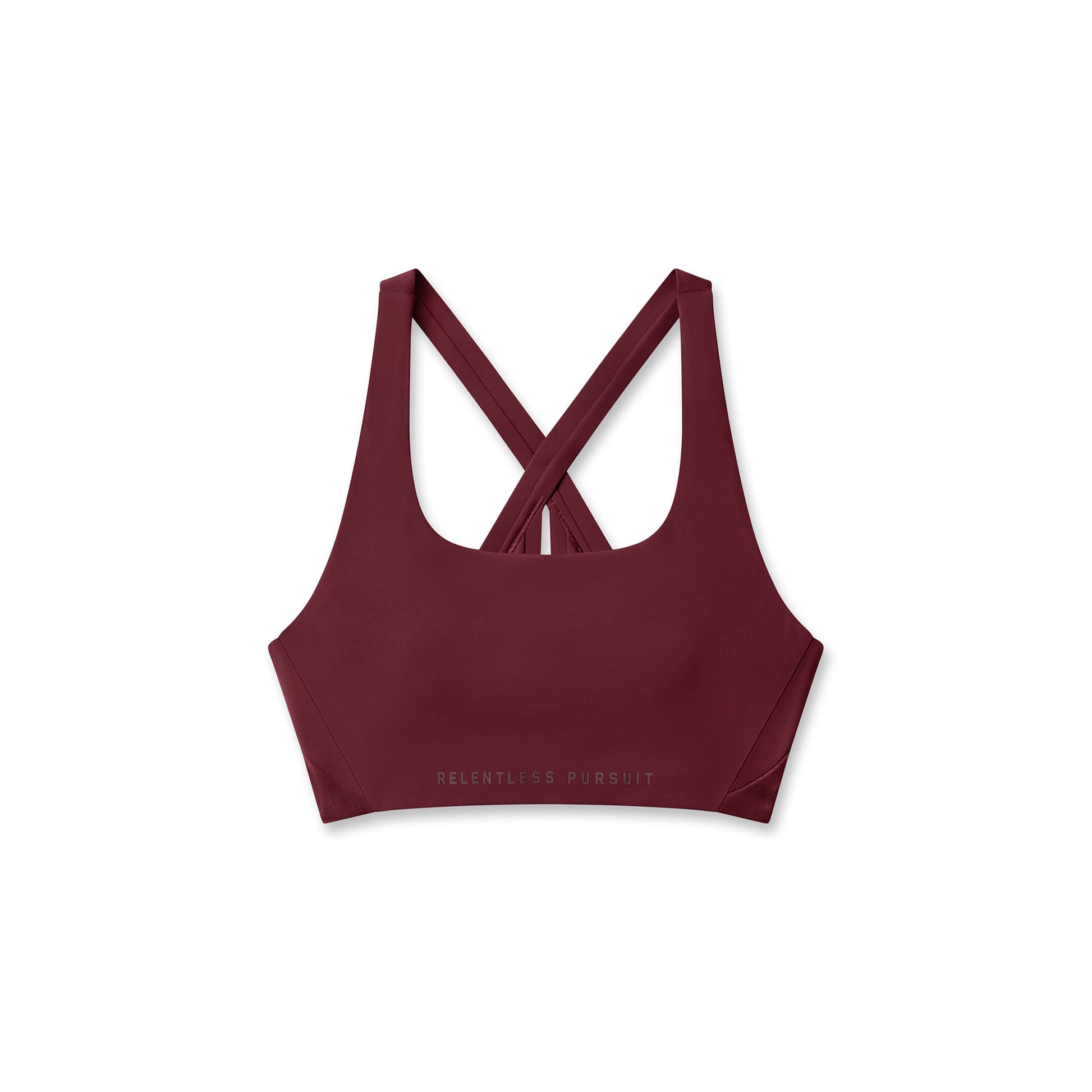 W039. LYCRA® Hybrid Sports Bra Crimson | ASRV for sale