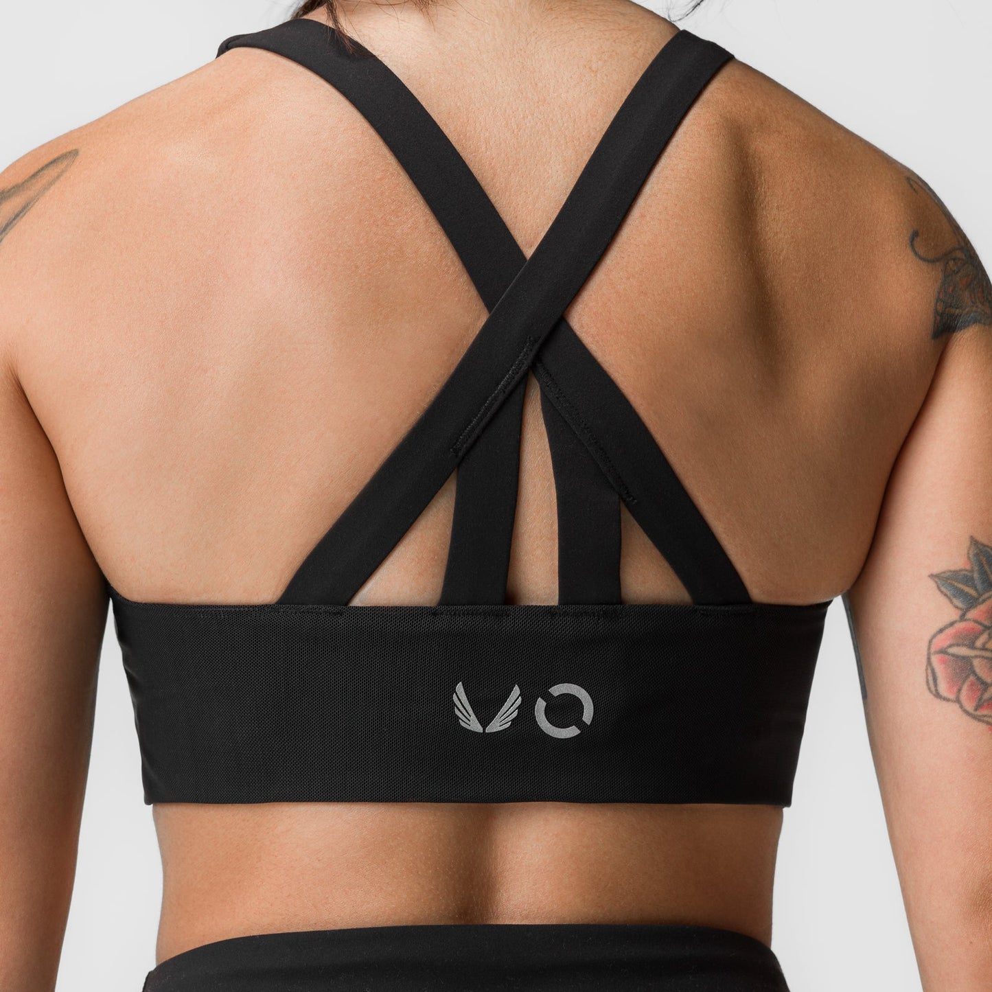 ASRV x Equinox Lycra® Hybrid Sports Bra Black | ASRV Discount