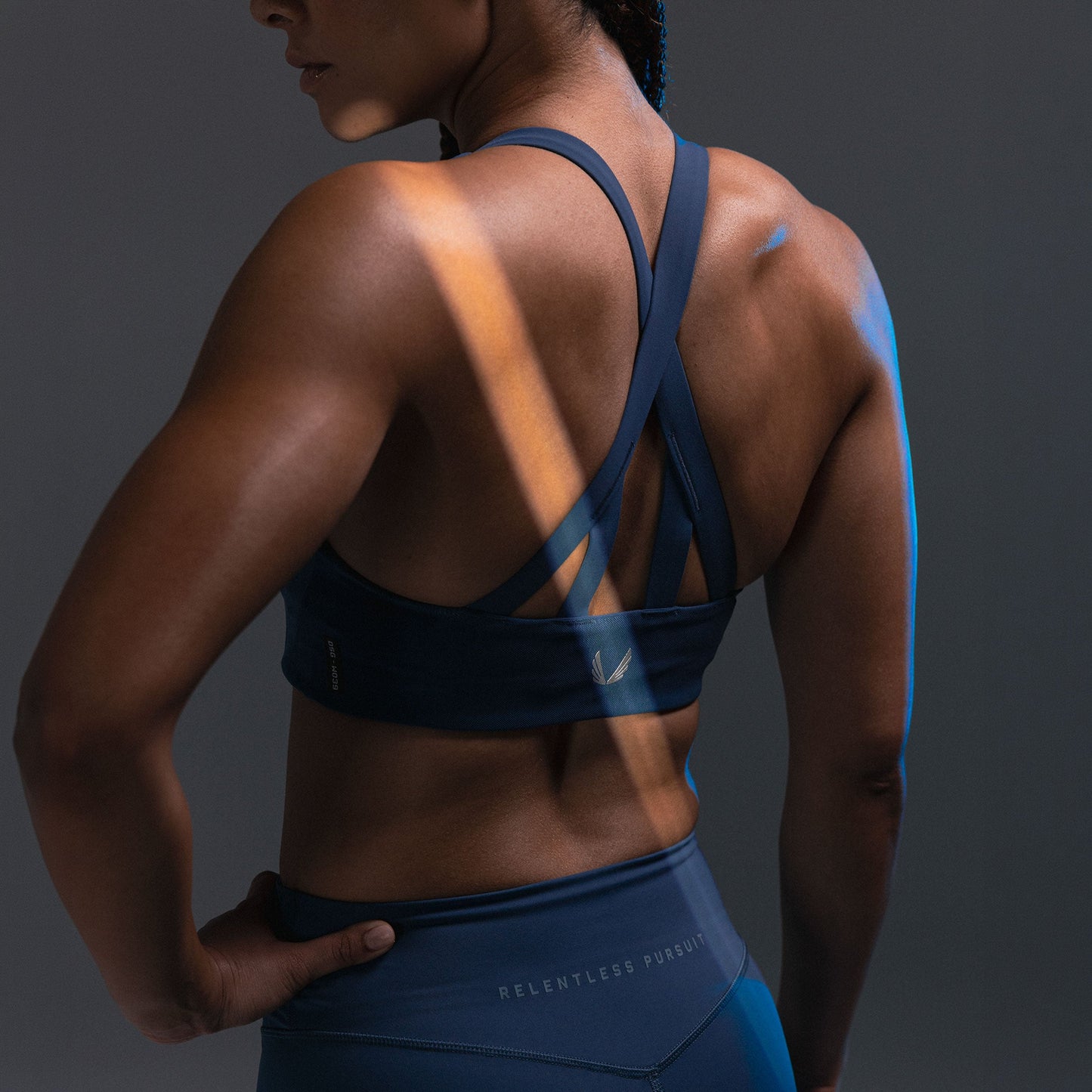W039. LYCRA® Hybrid Sports Bra Storm | ASRV US