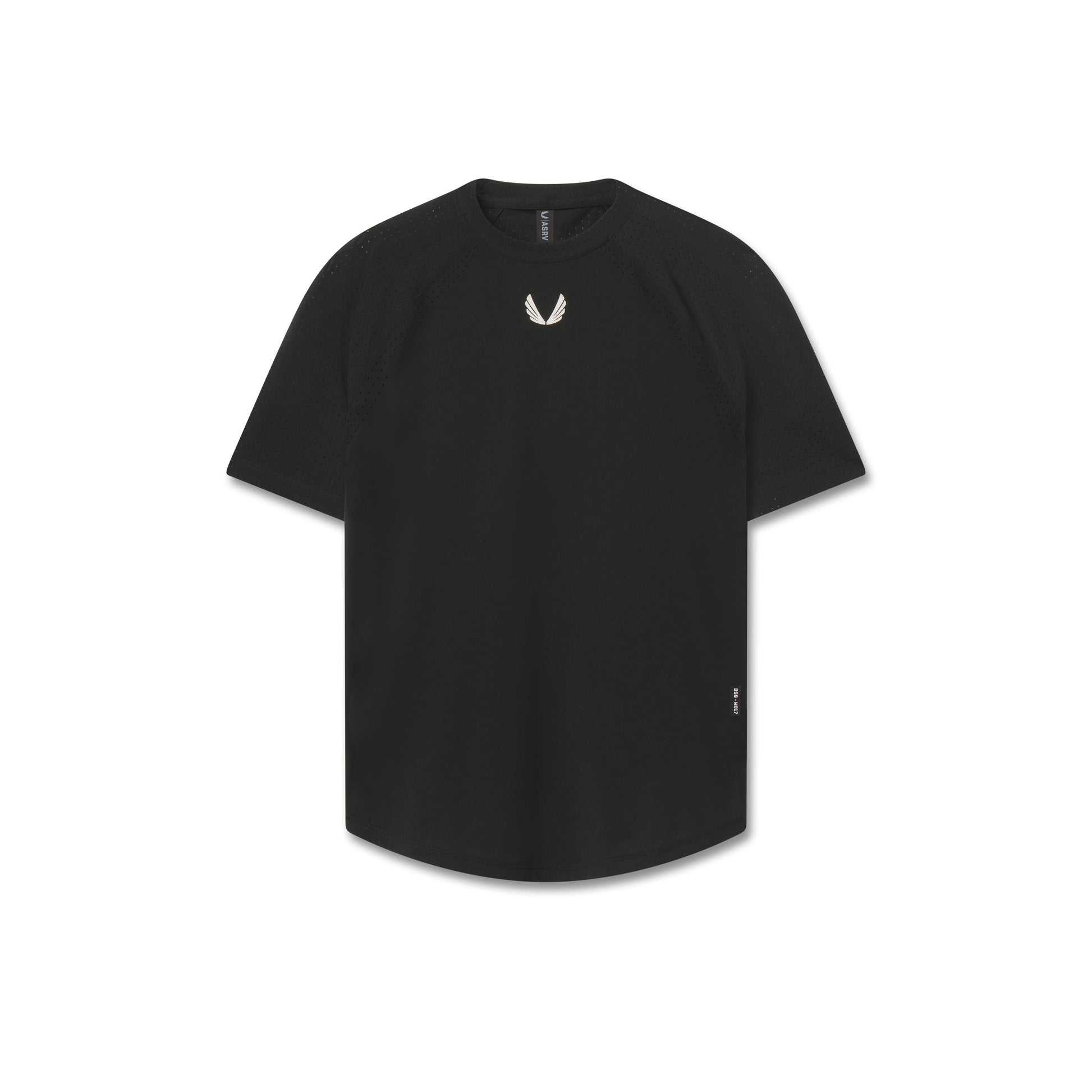 W017. Laser-Vent™ Established Tee Black | ASRV on sale