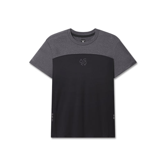 W086. AEROSILVER® UPF50+ Run Tee Black | ASRV discount