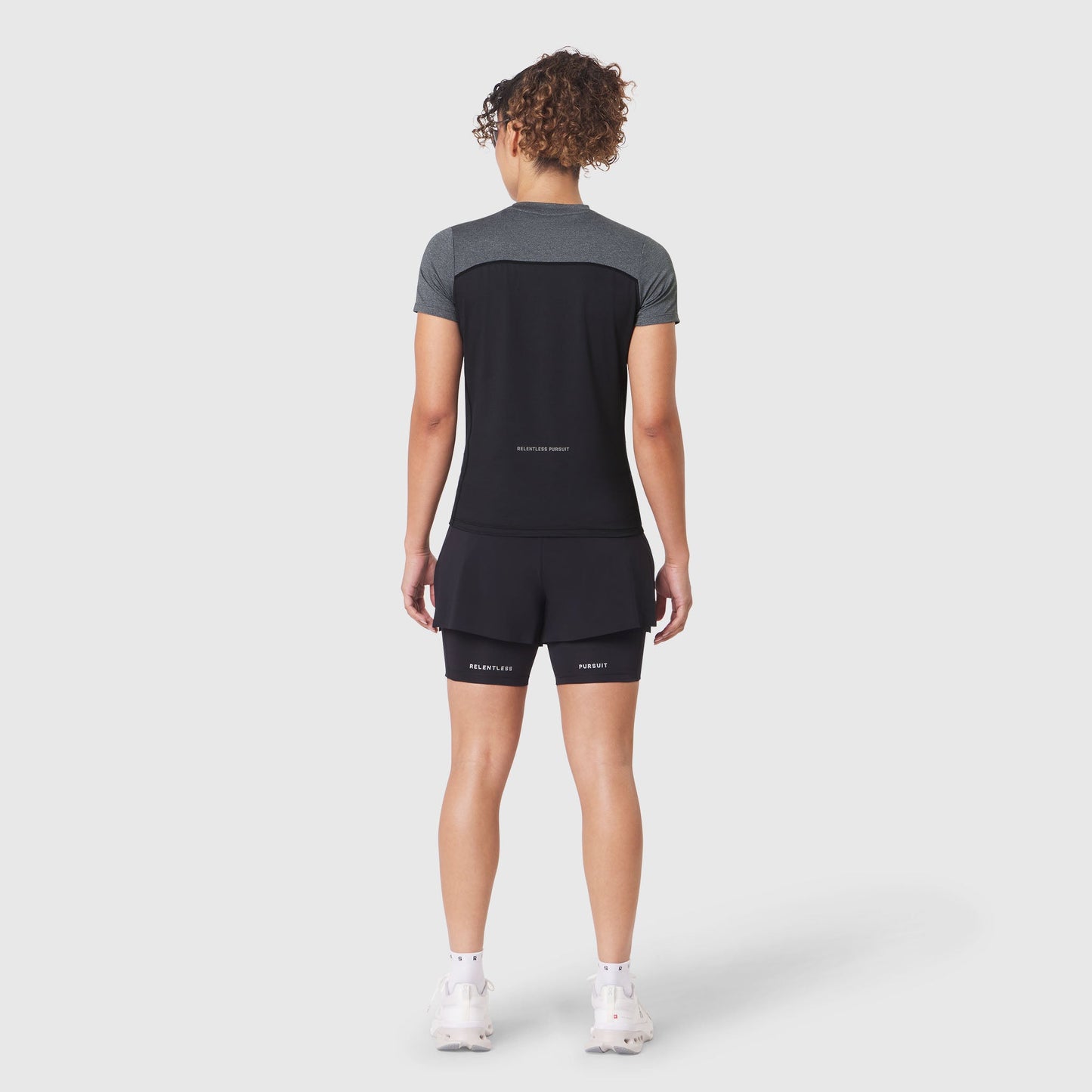 W086. AEROSILVER® UPF50+ Run Tee Black | ASRV discount