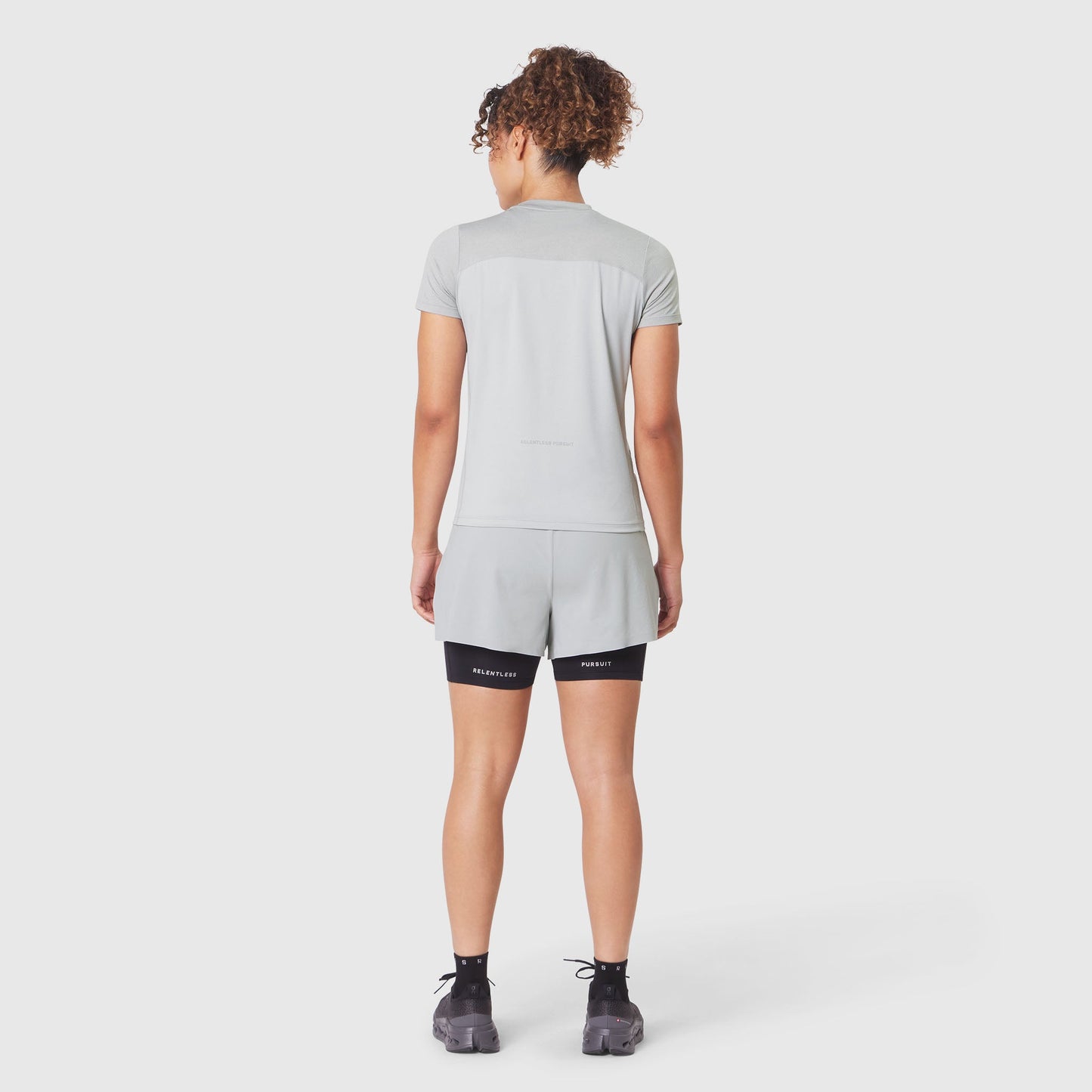 W086. AEROSILVER® UPF50+ Run Tee Slate Grey | ASRV Discount