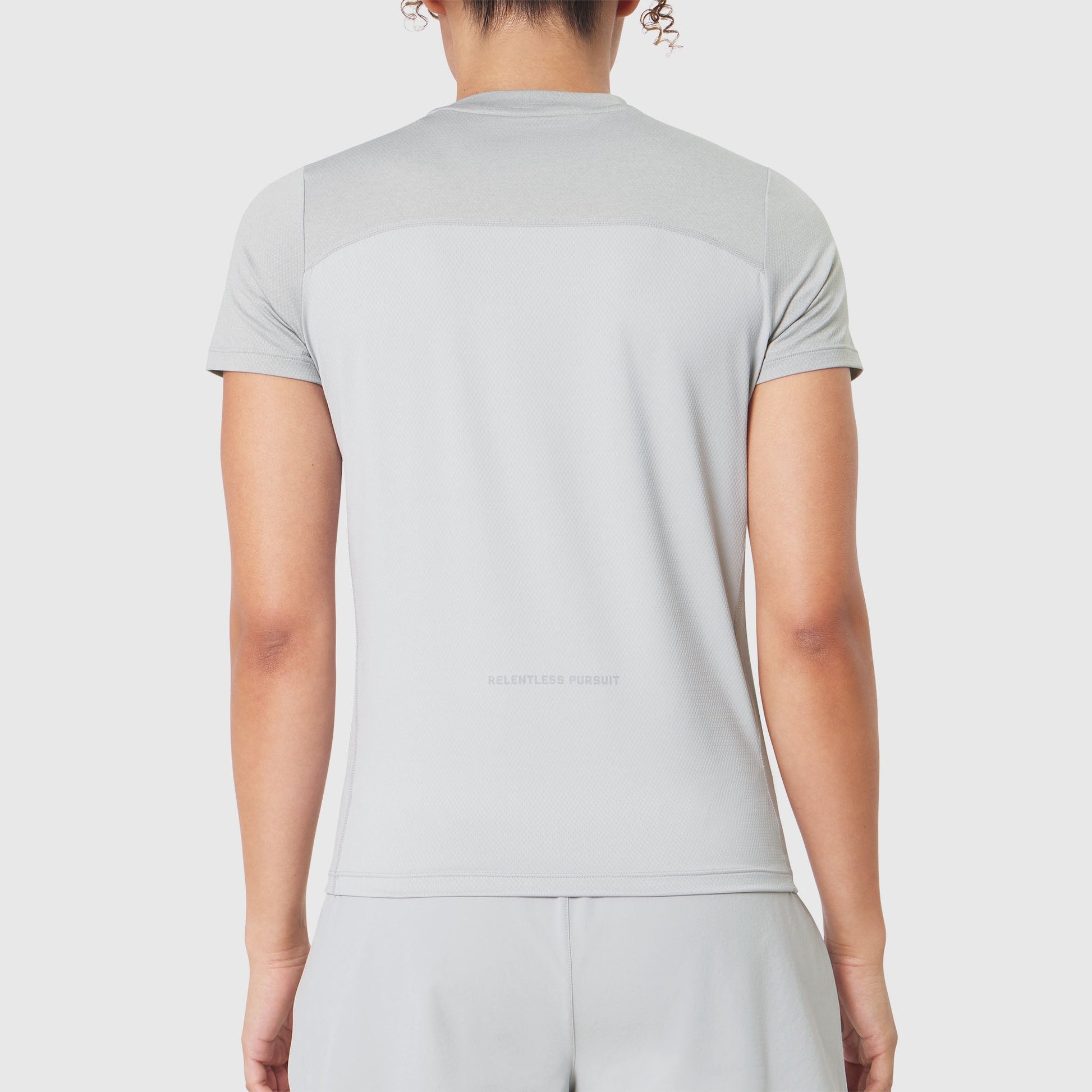 W086. AEROSILVER® UPF50+ Run Tee Slate Grey | ASRV Discount