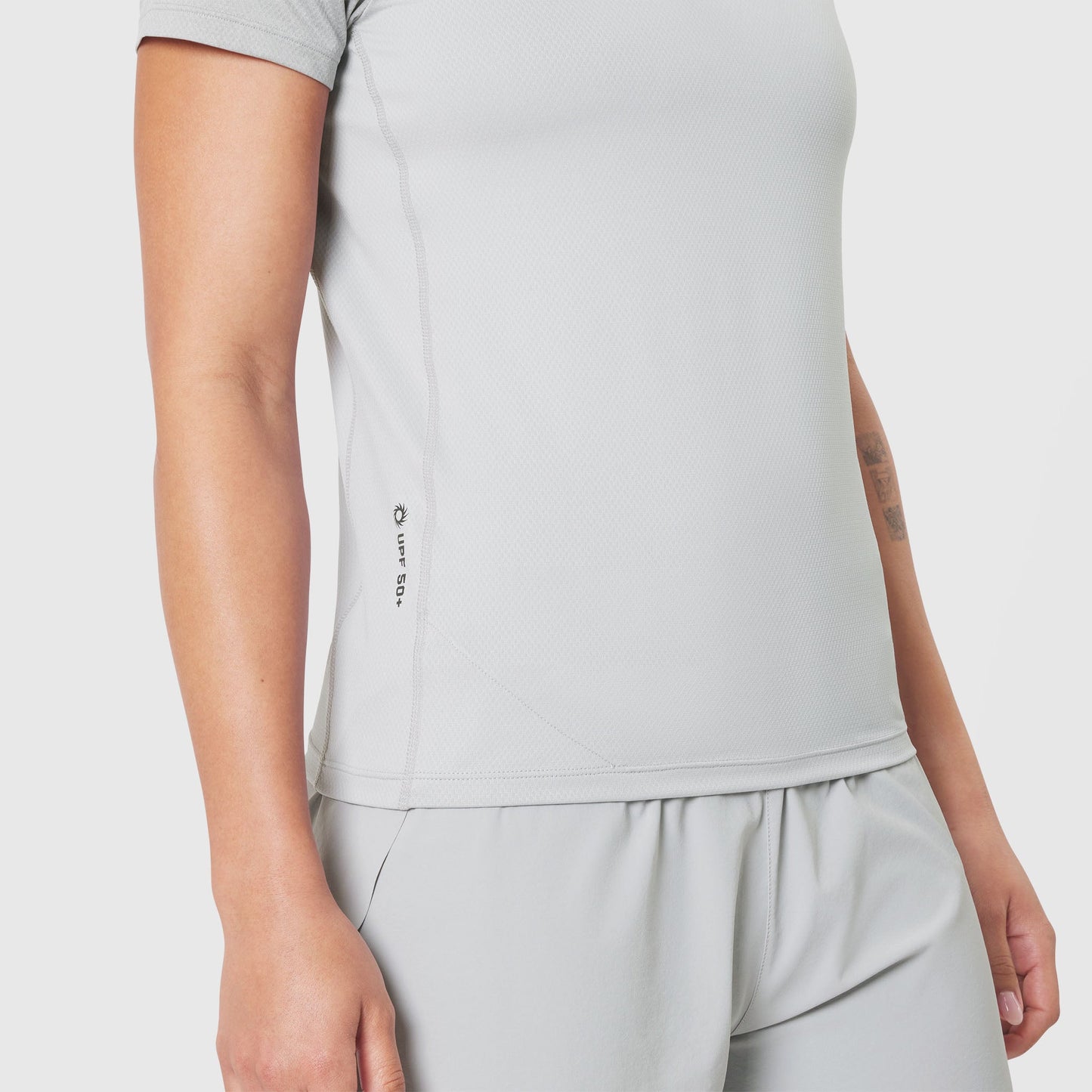 W086. AEROSILVER® UPF50+ Run Tee Slate Grey | ASRV Discount